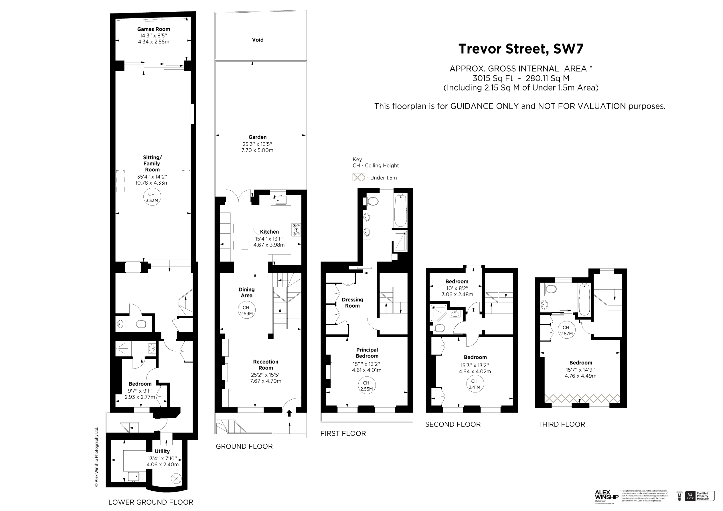 13, Trevor Street, Knightsbridge floorplan