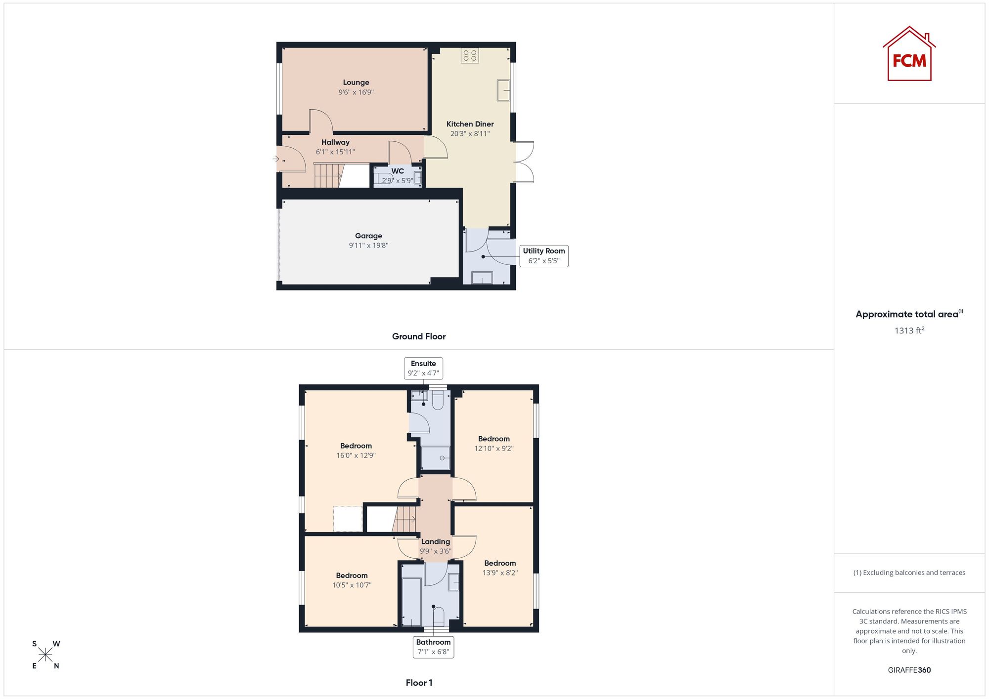 28 Moore Drive, Workington floorplan