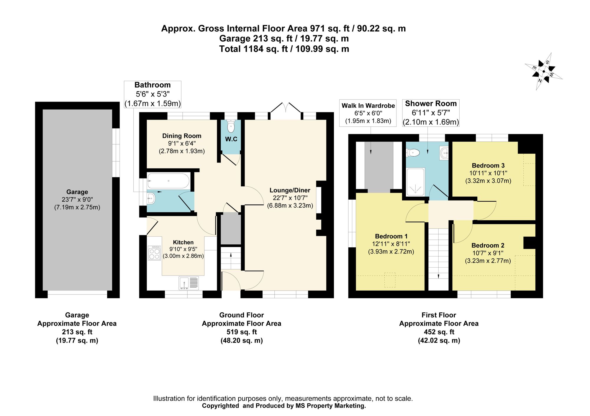 4 Cedar Grove, York floorplan