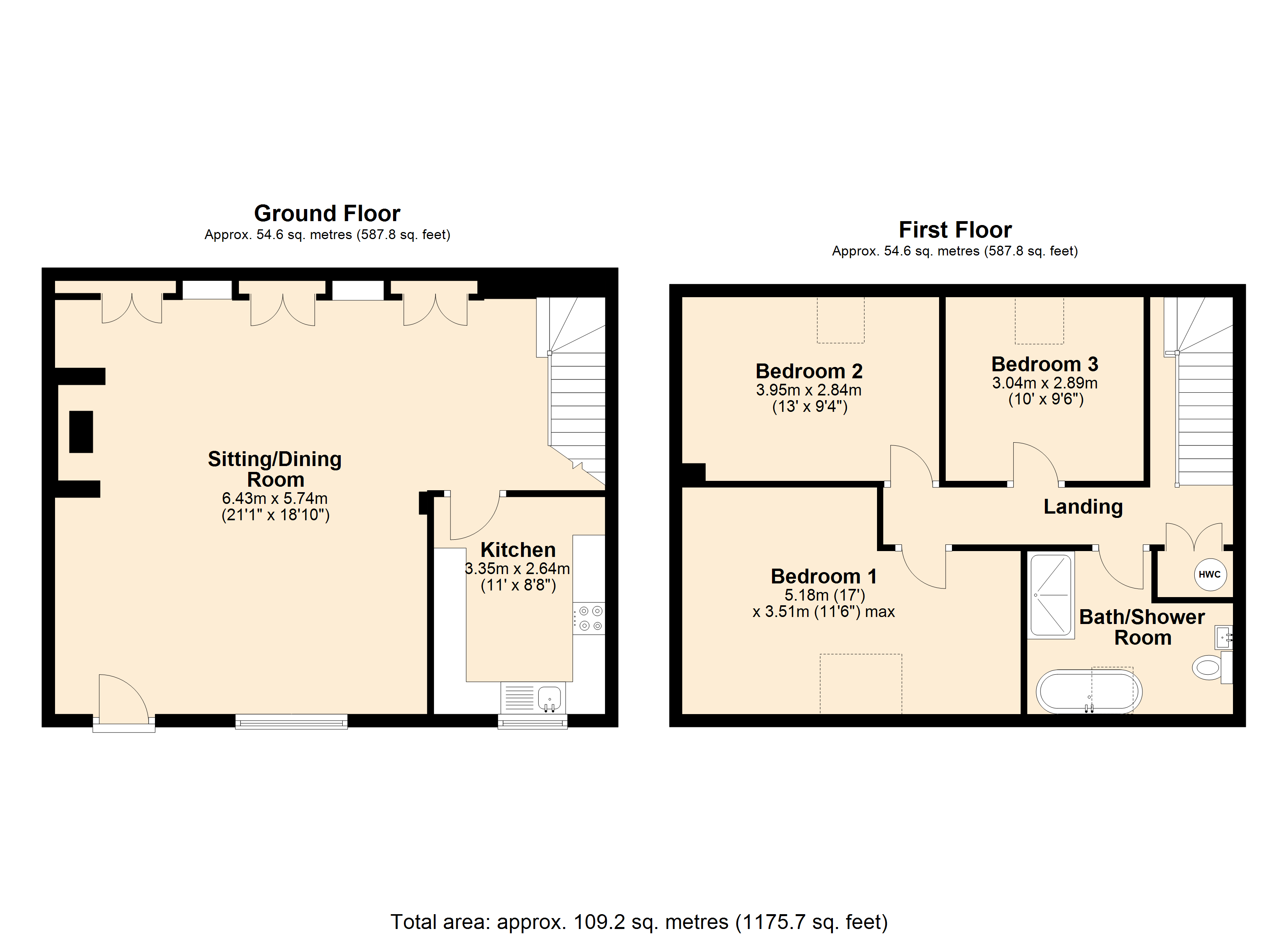 2 Leigh Farm Cottages, Leigh Common, Somerset floorplan