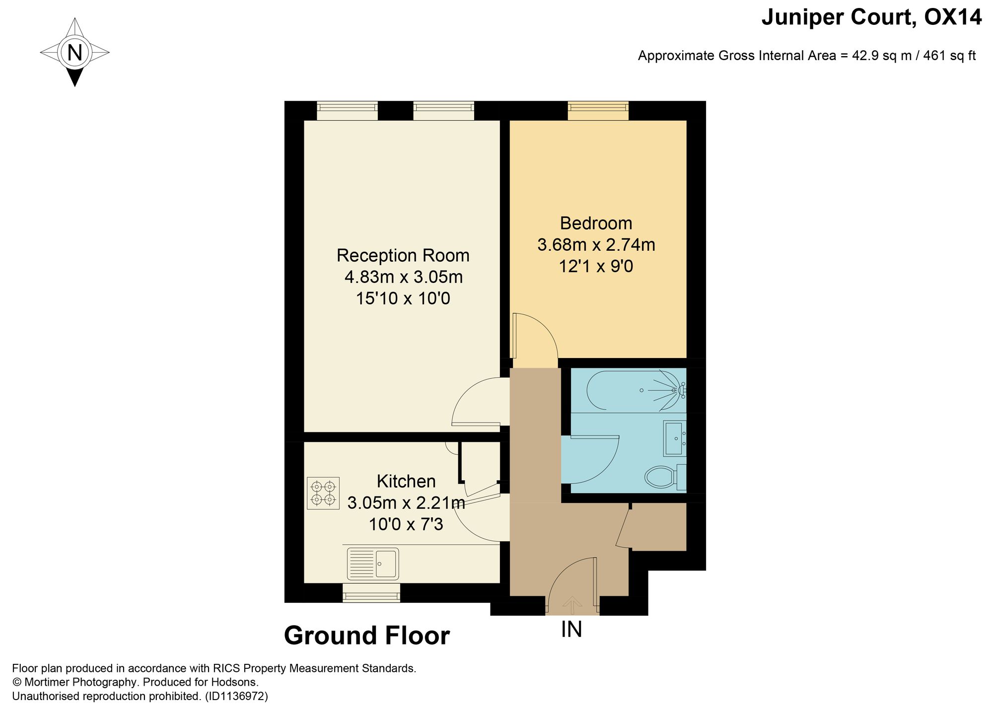 Ock Street, Juniper Court OX14, 1 bedroom flat for sale 68568824