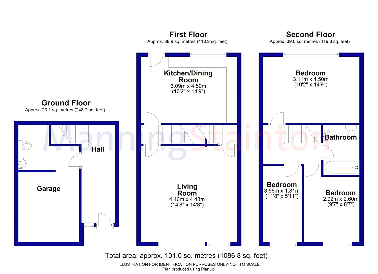 3 Bedrooms Terraced house for sale in Brackenwood Close, Leeds LS8