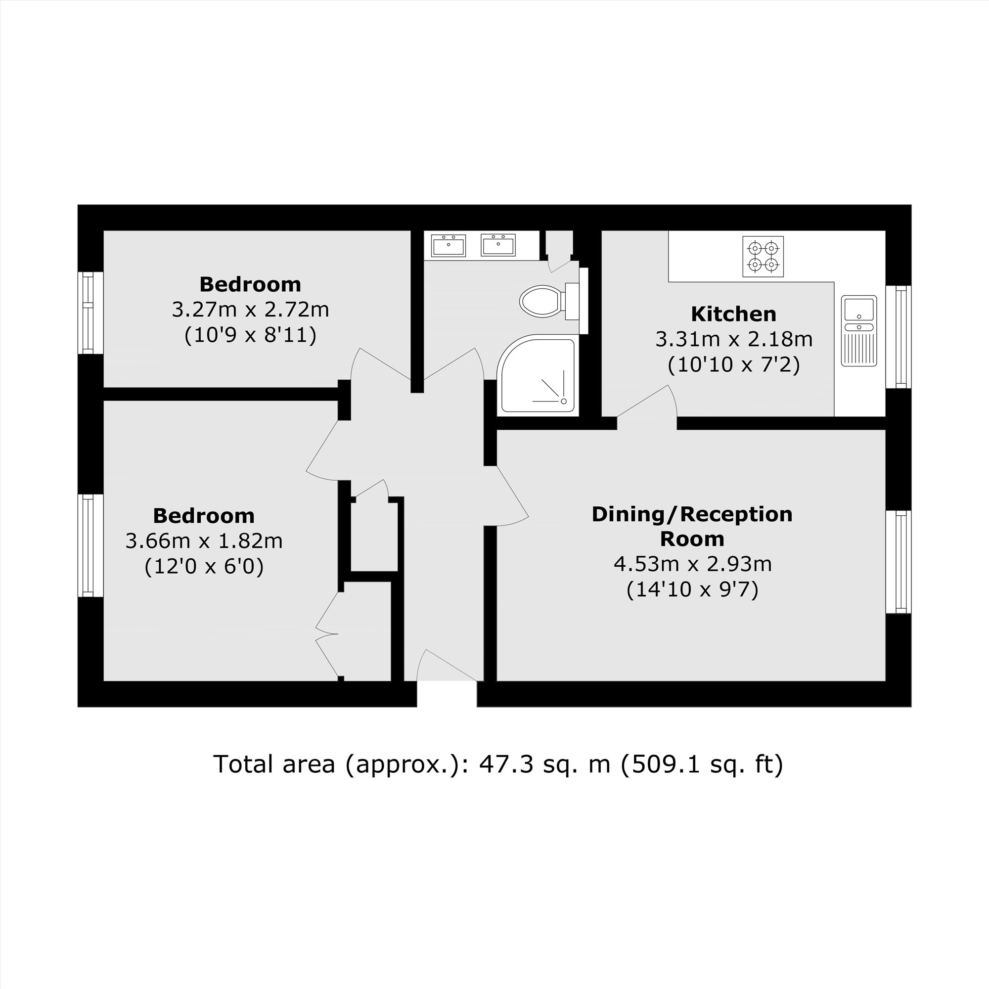 Battersea Park Road, London floorplan