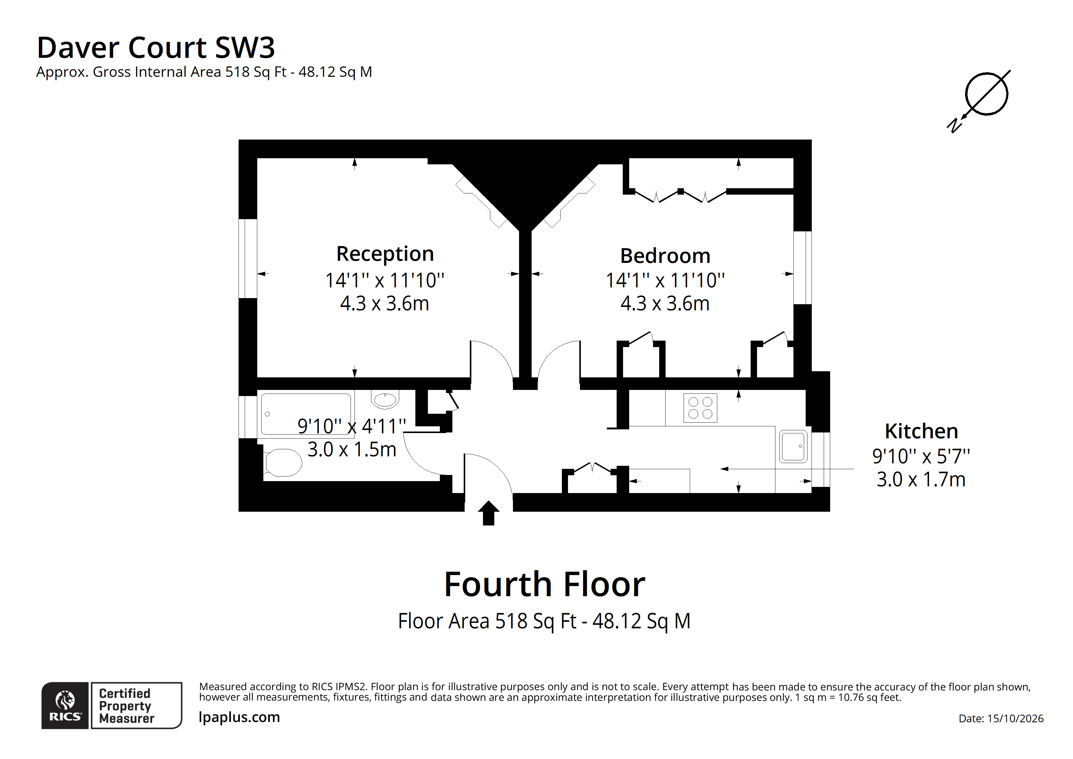 Chelsea Manor Street, London floorplan