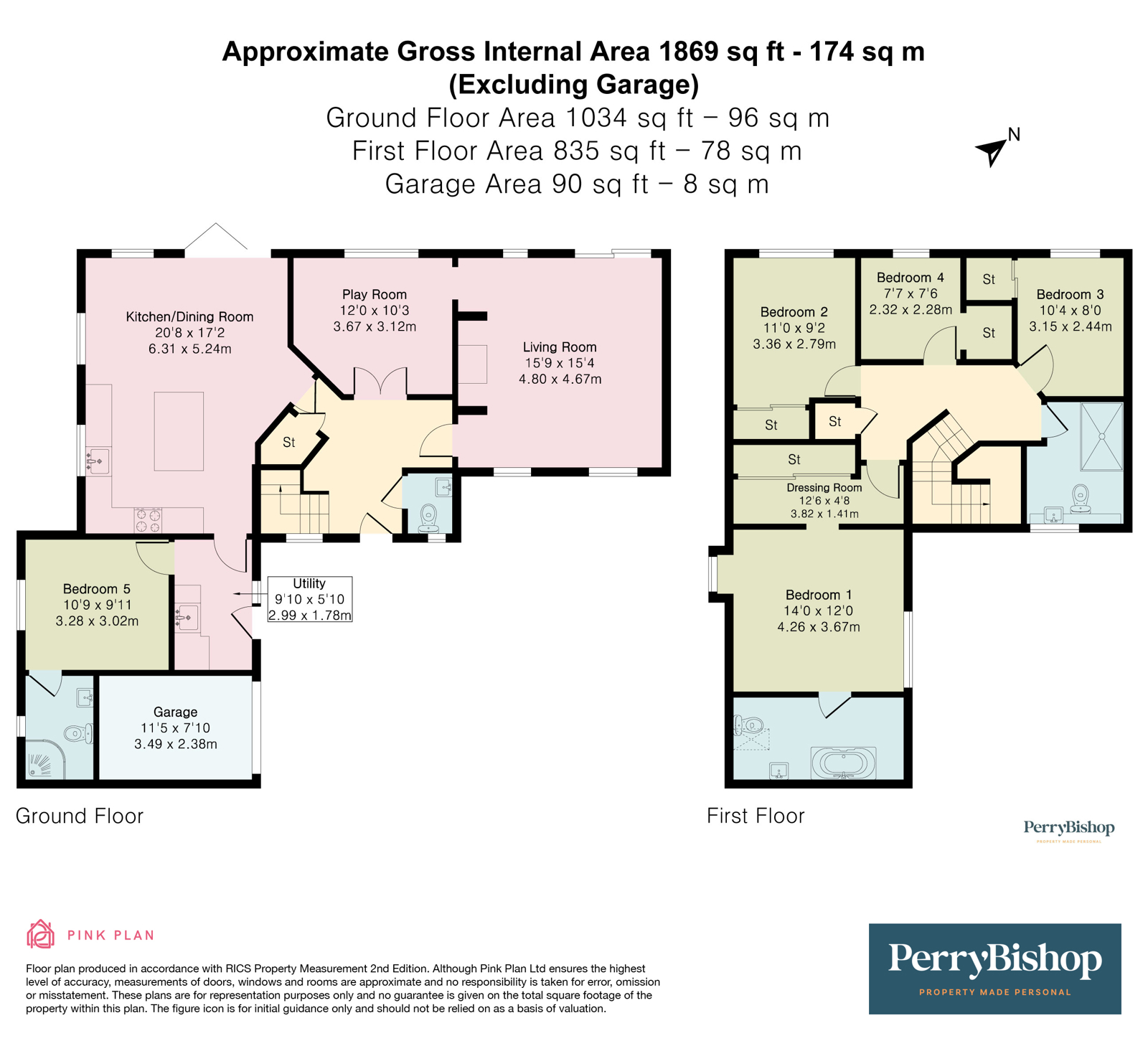 14, Morestall Drive, Gloucestershire floorplan