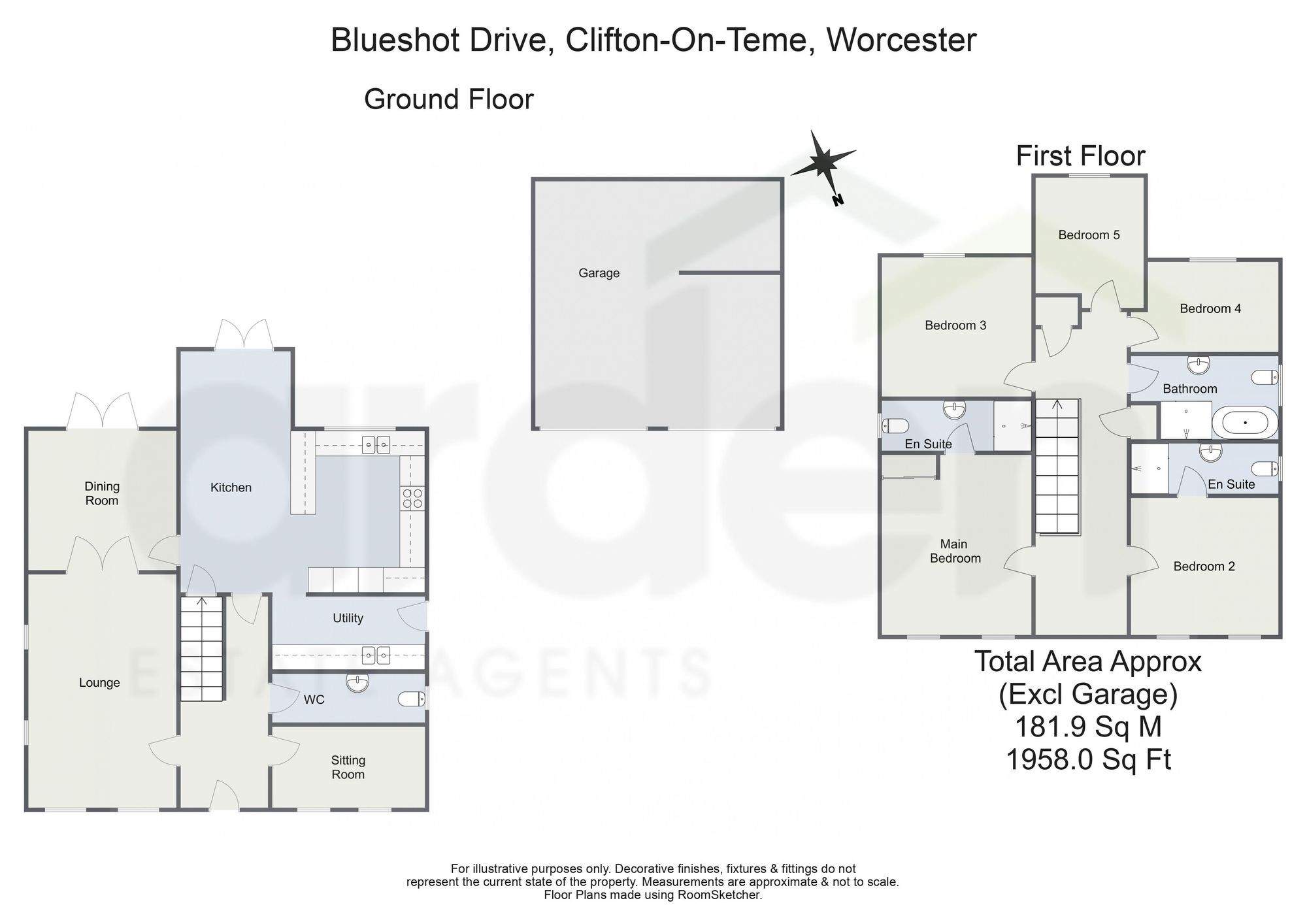 9 Blueshot Drive, Worcester floorplan