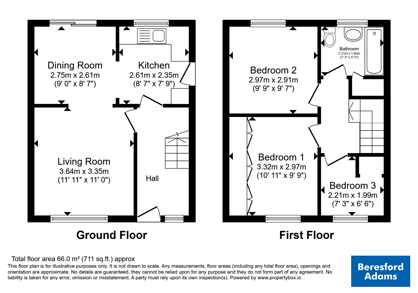 16, Bryn Hyfryd, Wrexham floorplan