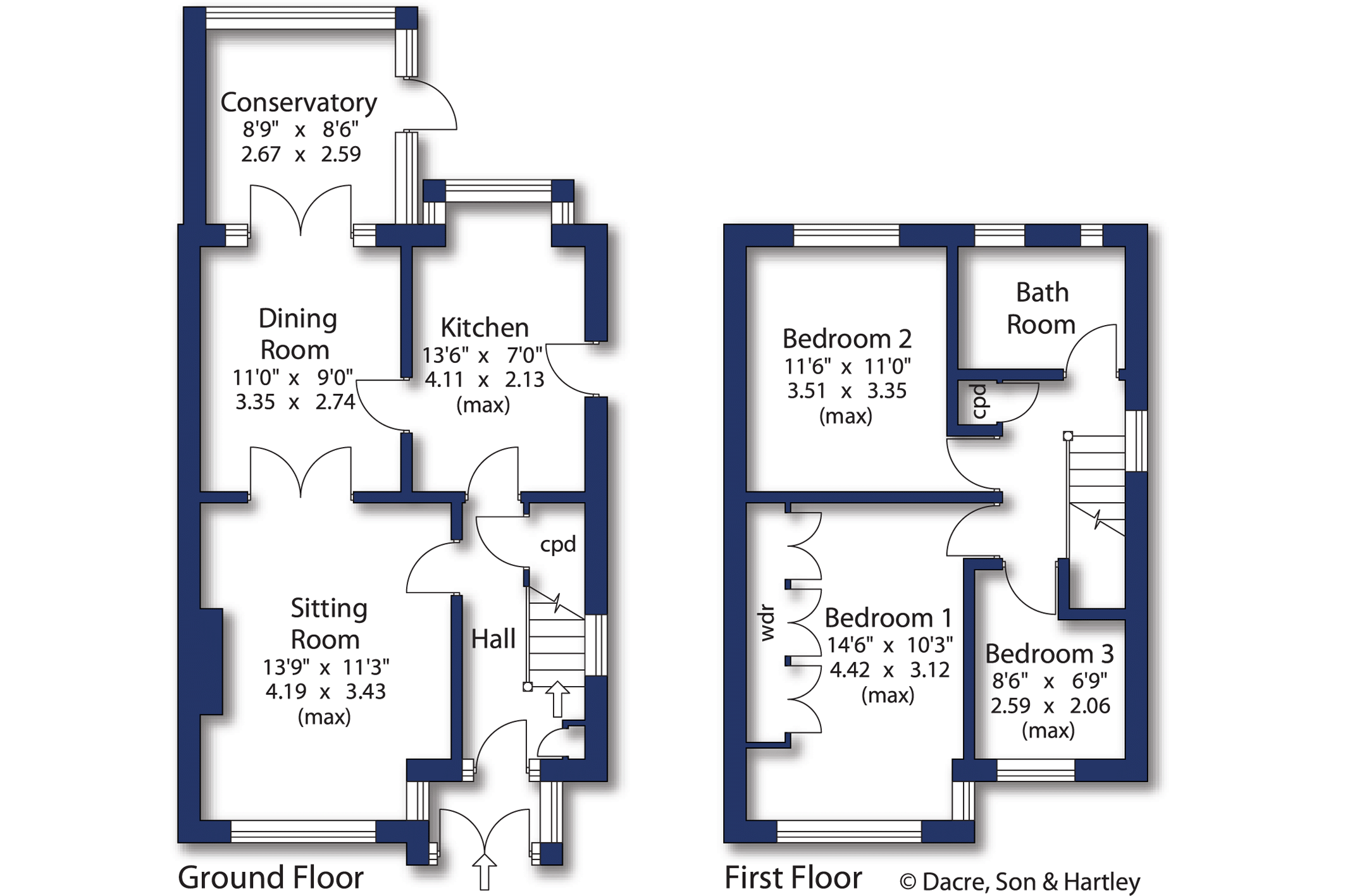 4, Meadowcroft, North Yorkshire floorplan