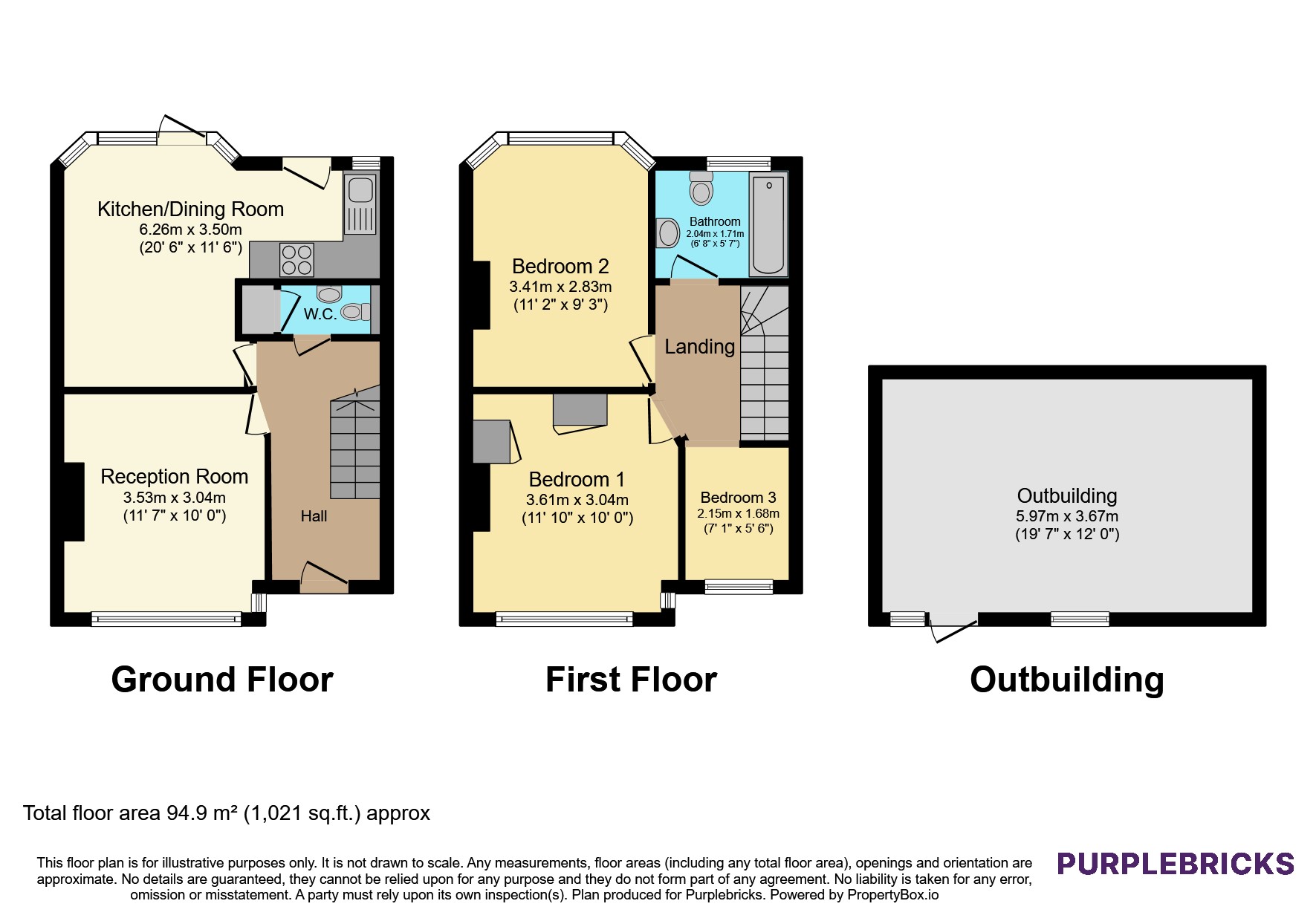 Brocks Drive, Sutton floorplan