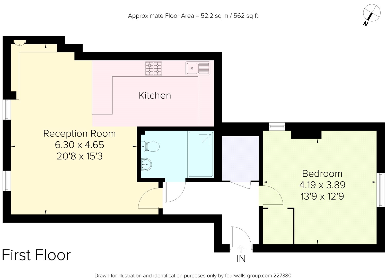 1 Bedrooms Maisonette for sale in Beaufort Yard, Castle Street, Farnham, Surrey GU9