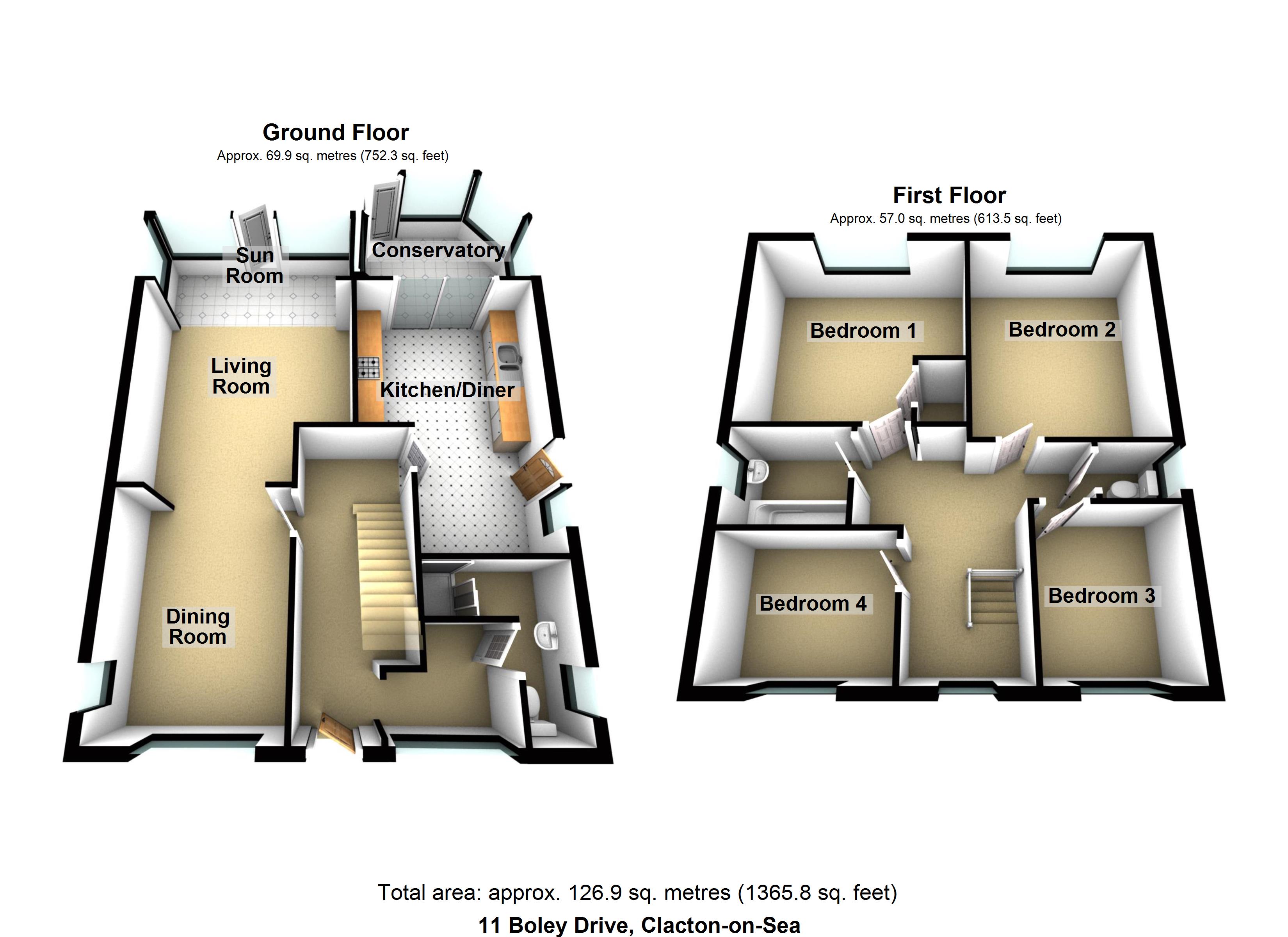 Boley Drive, ClactonOnSea CO15, 4 bedroom detached house for sale