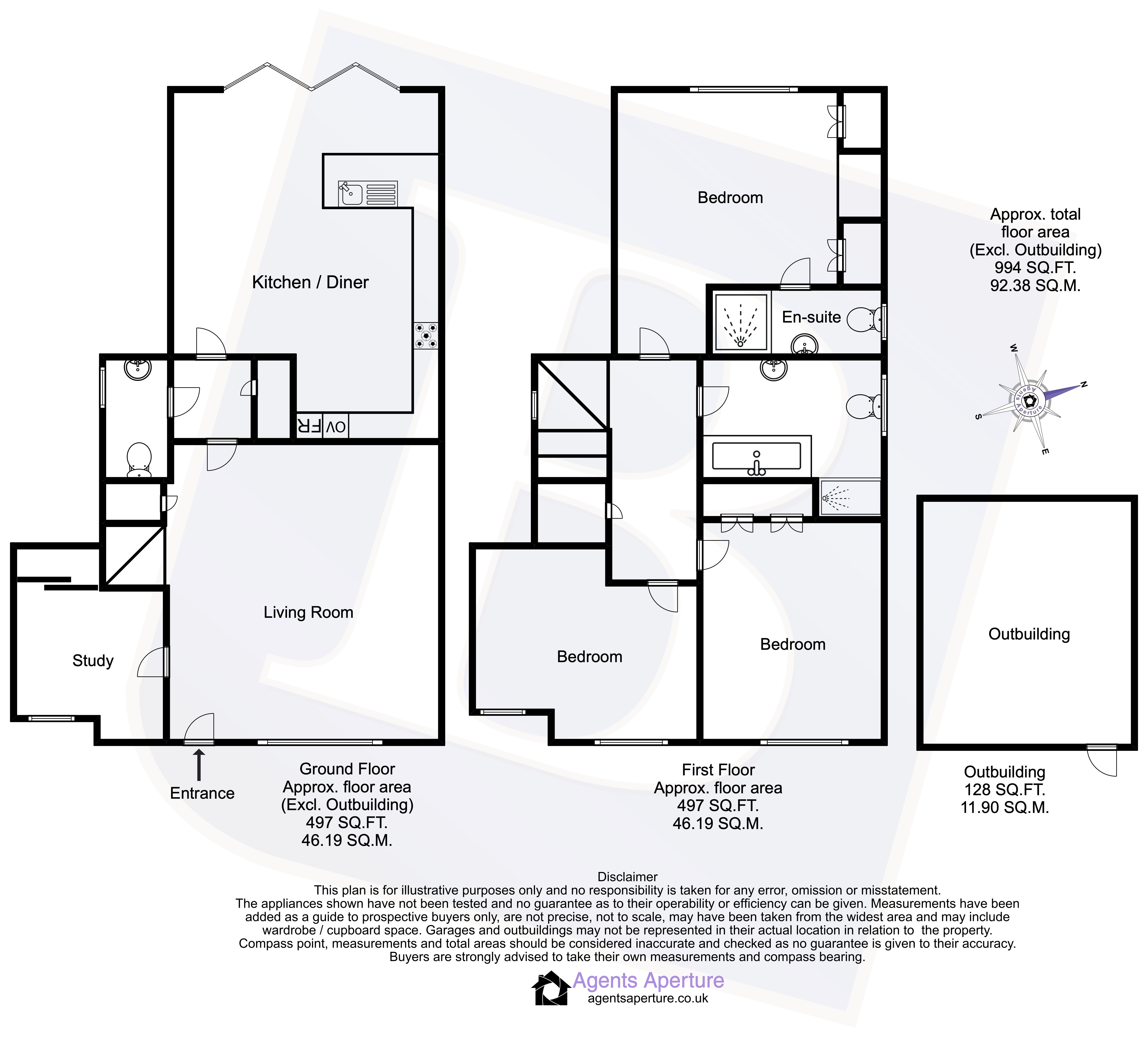 15A,, Rodney Road, Essex floorplan