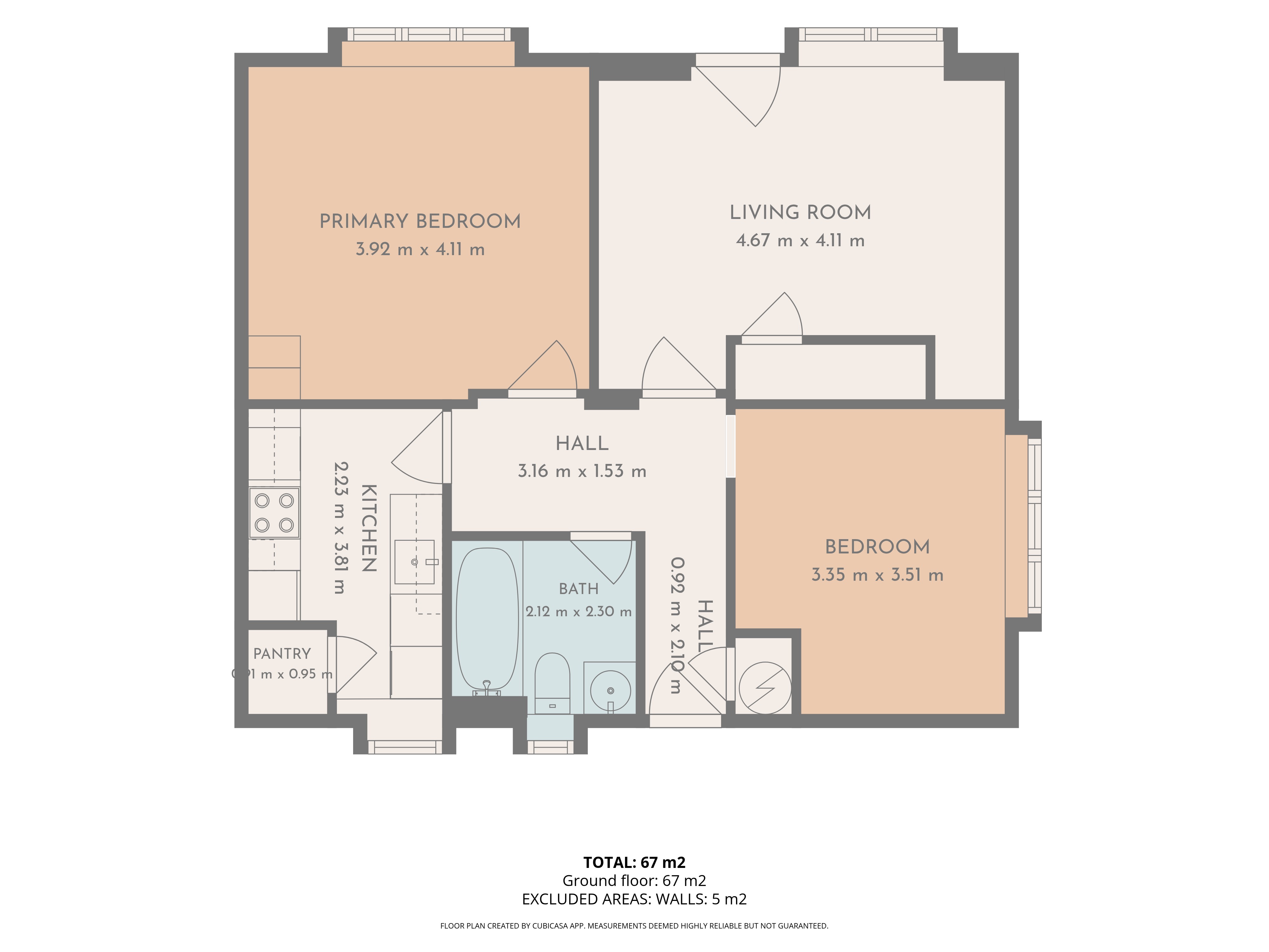 Derwent House, Preston floorplan