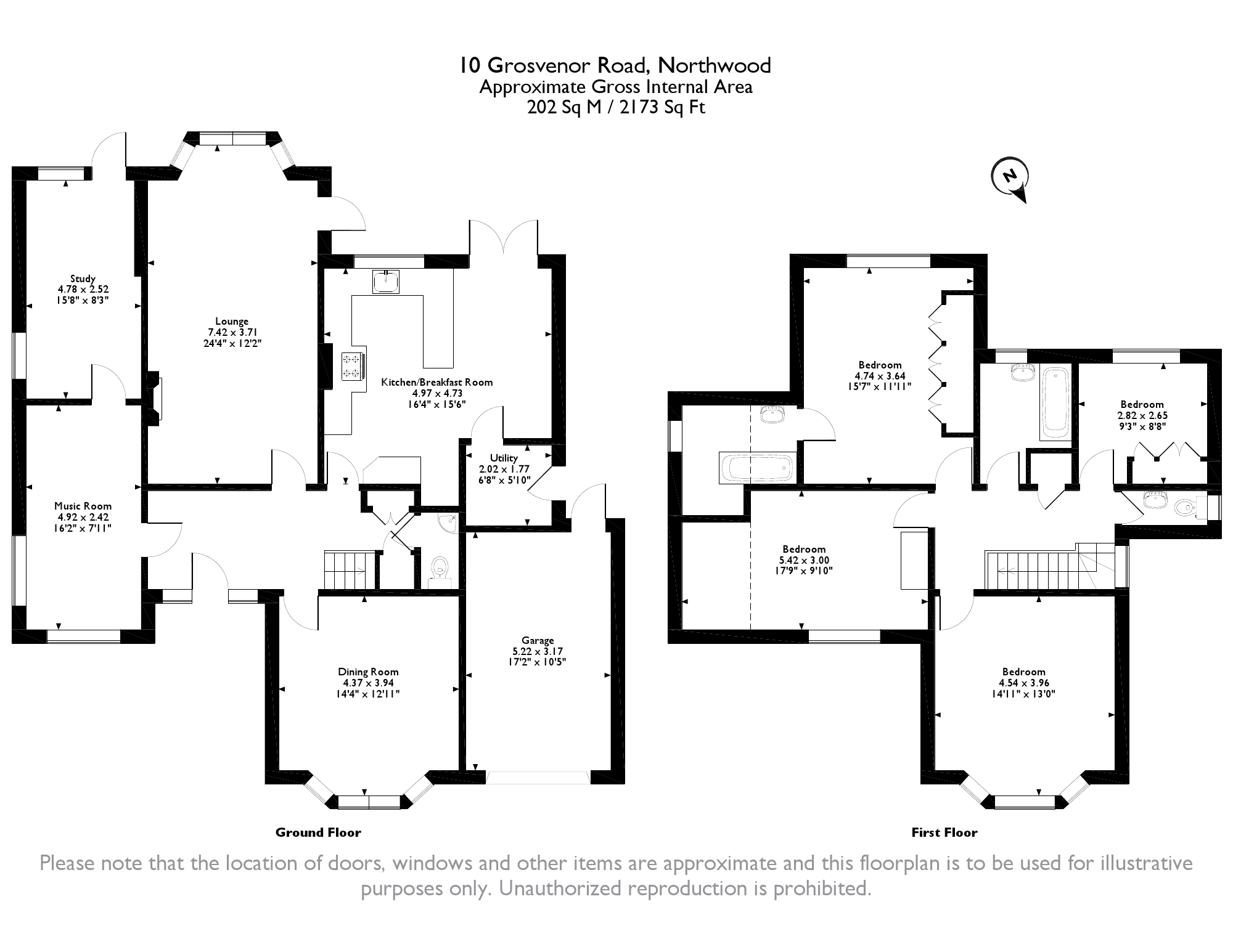 4 Bedrooms Detached house for sale in Grosvenor Road, Northwood HA6