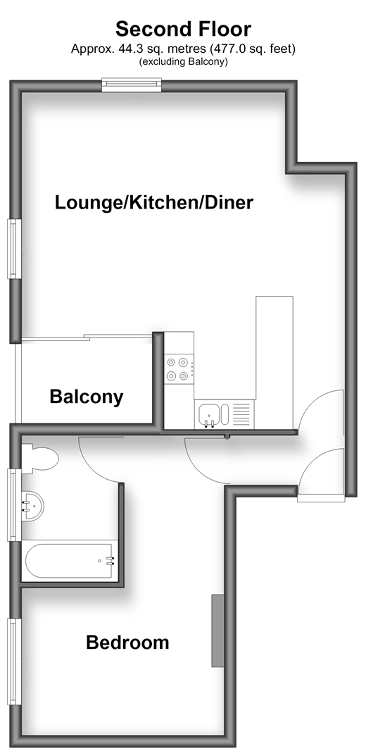 Darnley Street, Gravesend floorplan