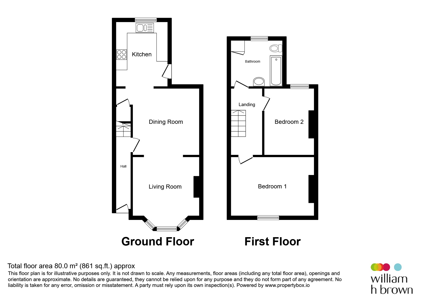 8, Woodland Villas, Hull floorplan