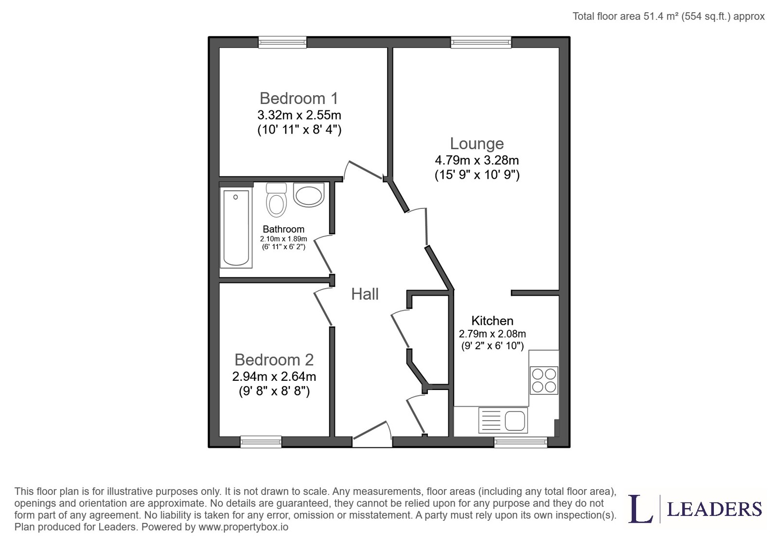 Flat 31, 1, Nancy Road, Nancy Road floorplan