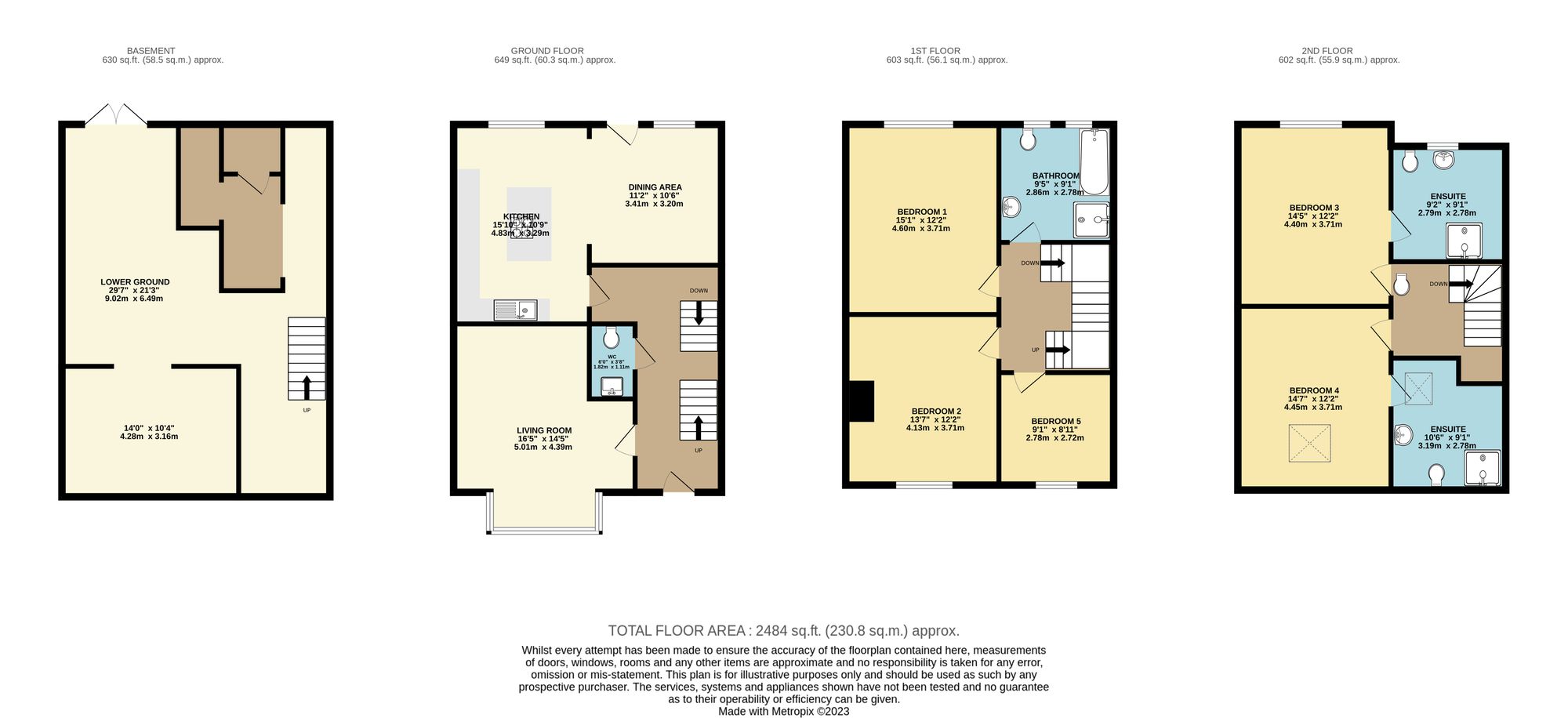 7 Richmond Terrace, Leeds floorplan