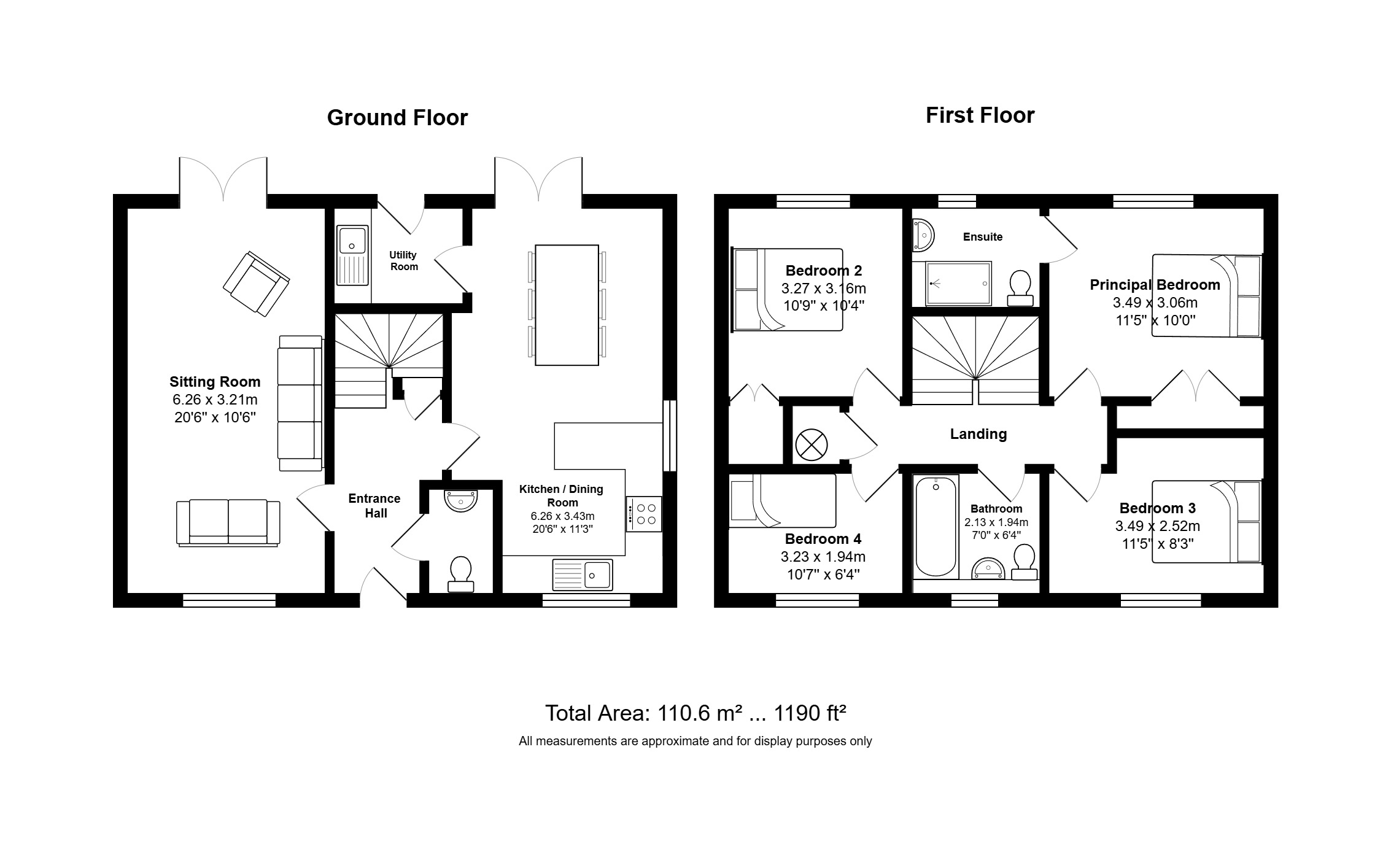 Alan Avenue, Norwich floorplan