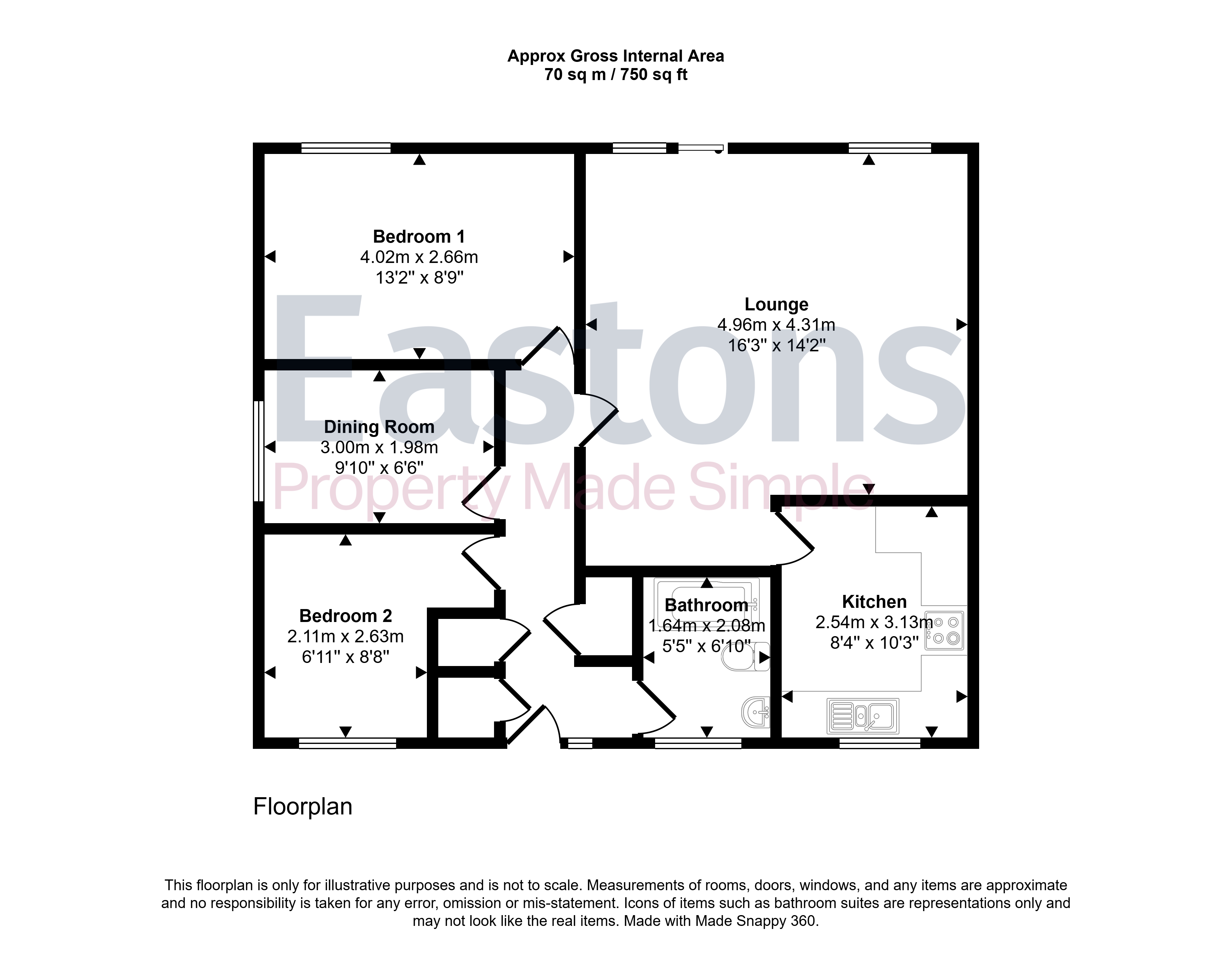 28, Royal Drive, Surrey floorplan