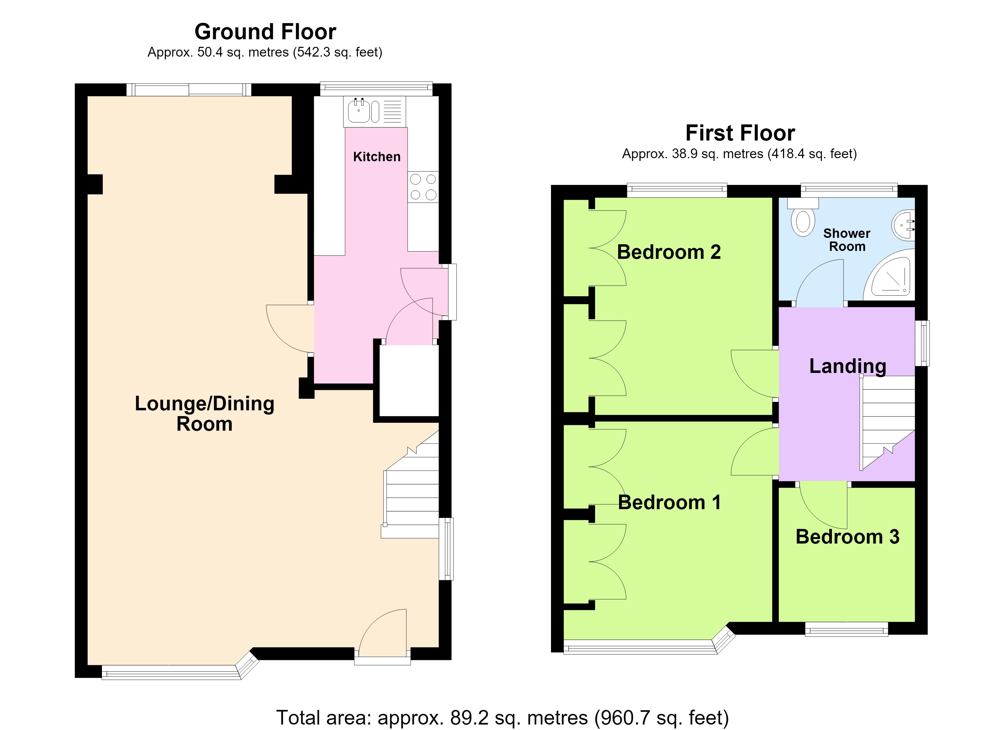 3, Brinsworth Hall Grove, Rotherham floorplan