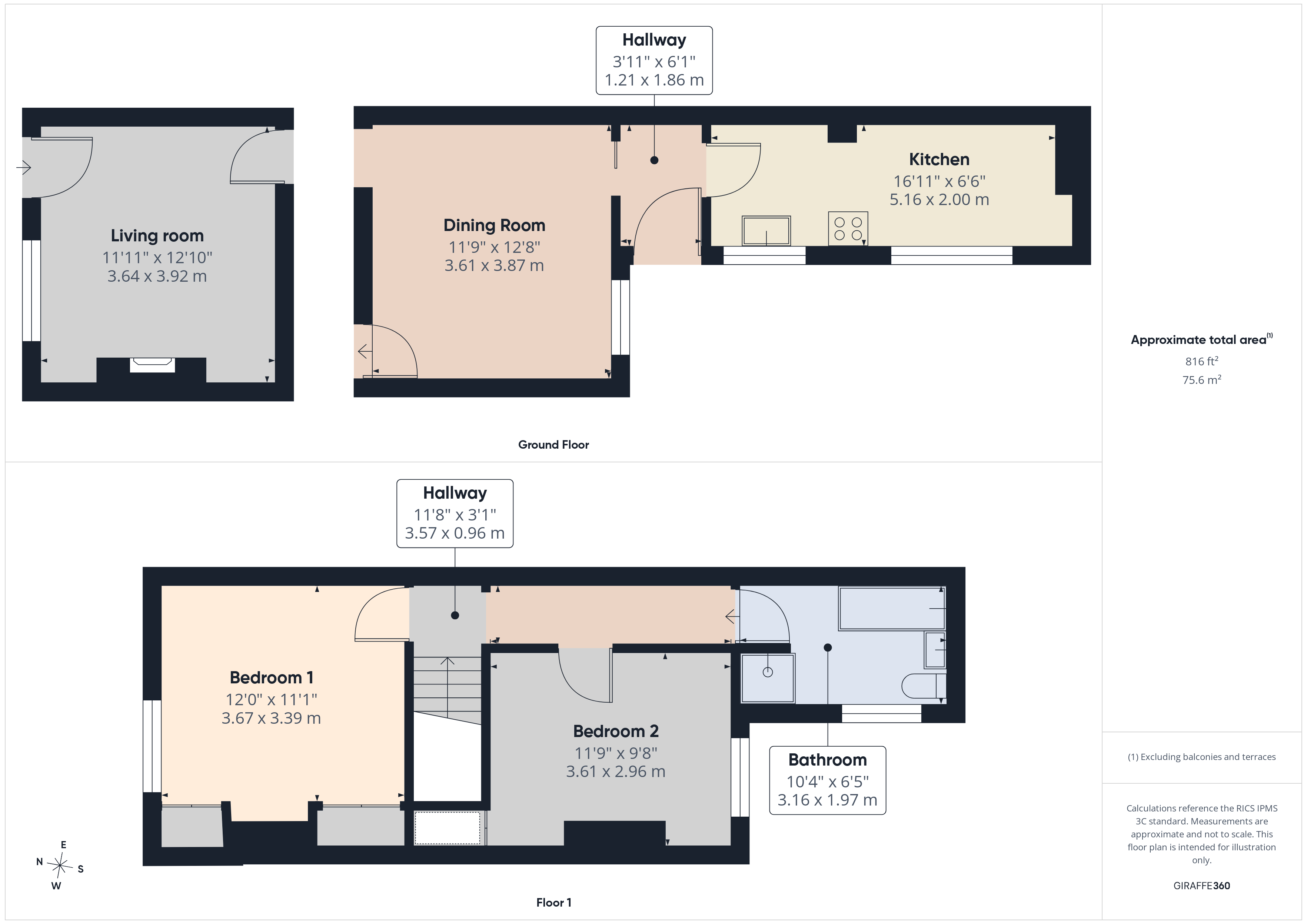 Wesley Street, Ilkeston floorplan