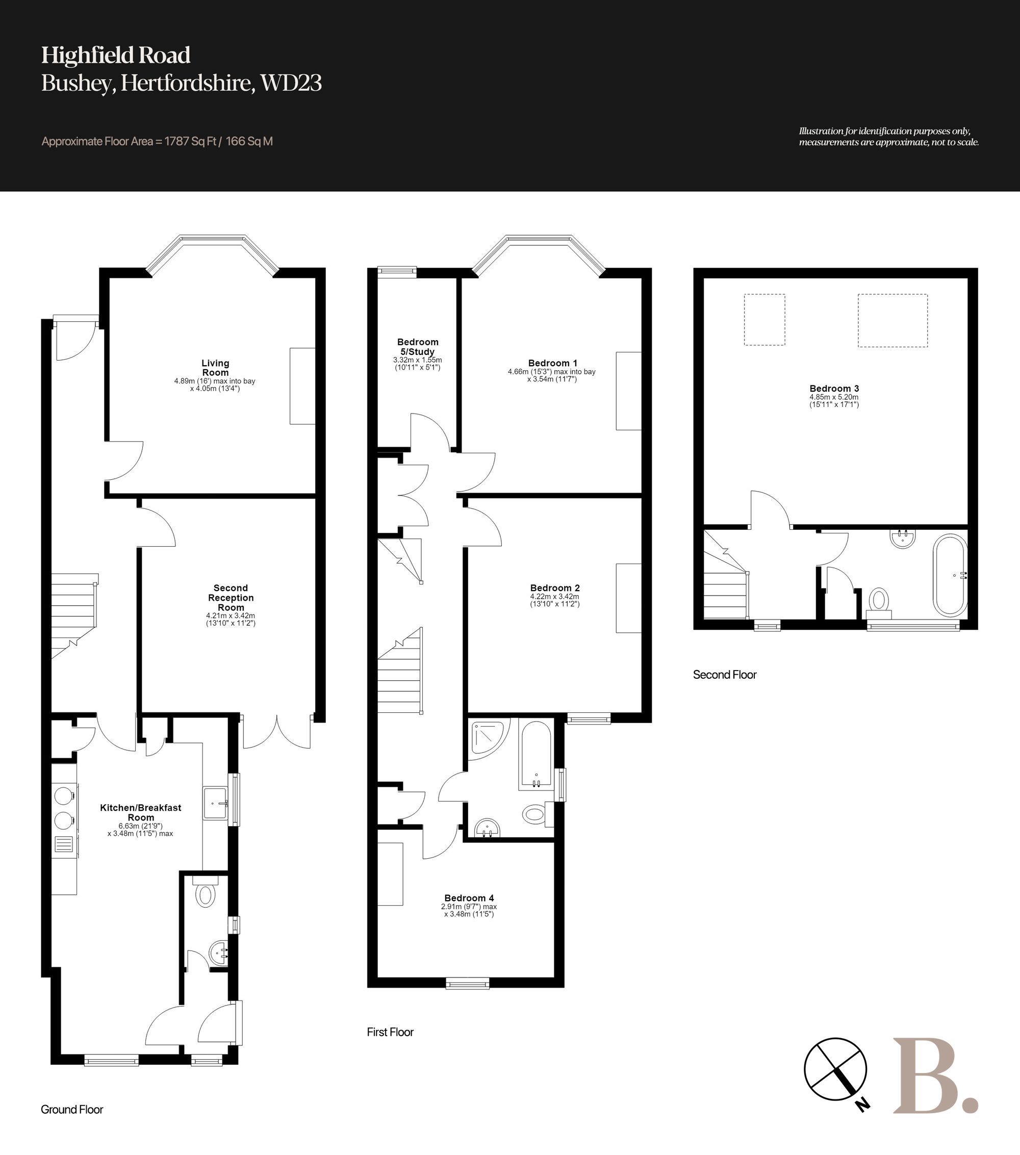 38 Highfield Road, Bushey floorplan