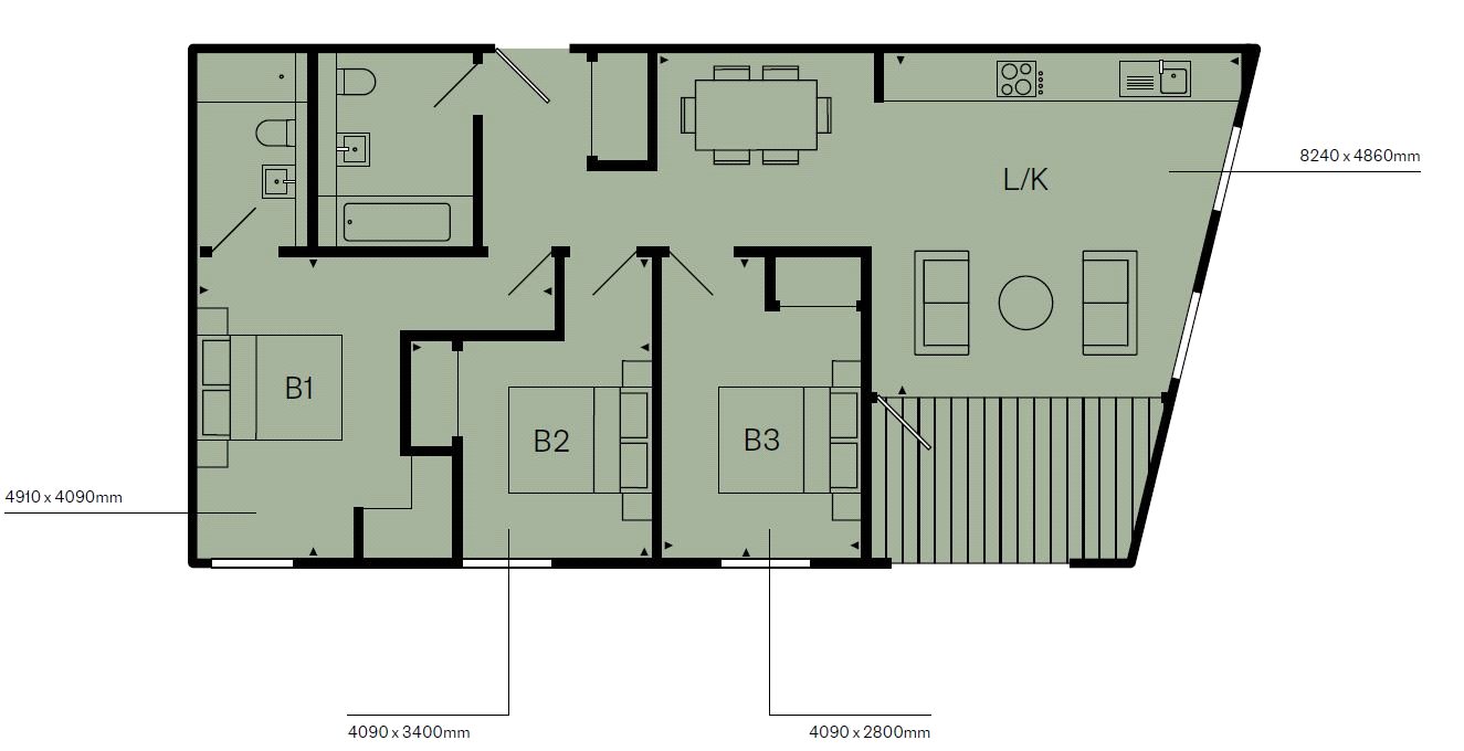 Middle Yard, Dollis Hill NW10, 3 bedroom flat for sale 61932746