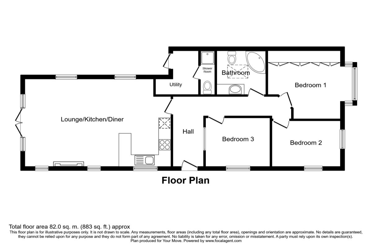 3 Bedrooms Bungalow for sale in Castle Hill, Fawkham DA3