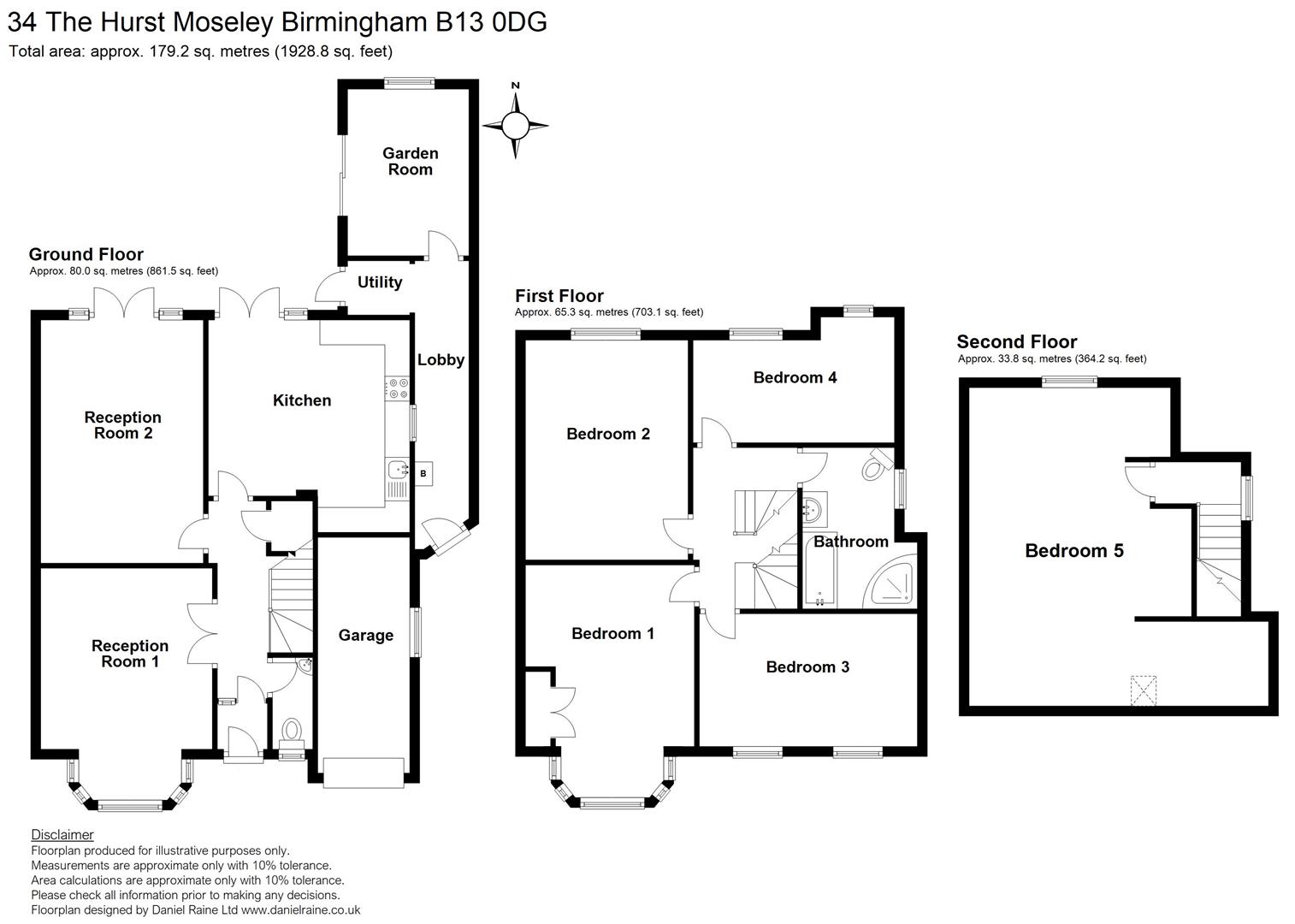 5 Bedrooms Detached house for sale in The Hurst, Moseley, Birmingham B13