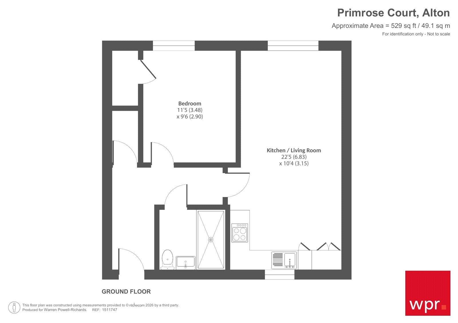 8 Primrose Court,, Cowslip Meadow, Hampshire floorplan