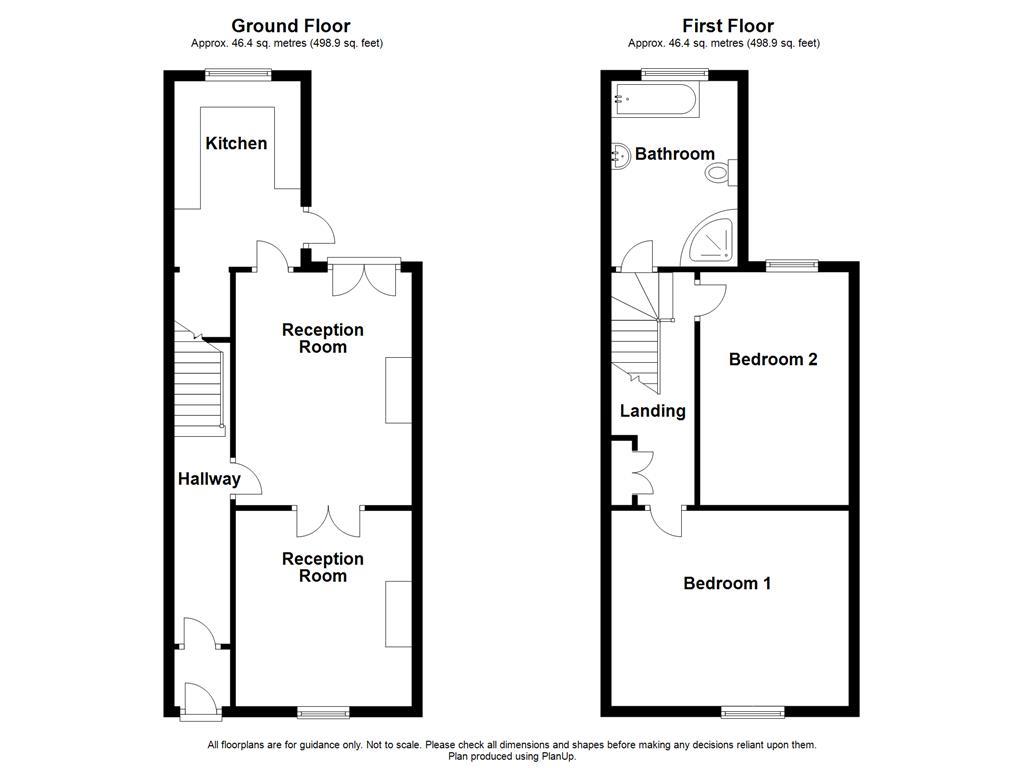 Bury Lane, Withnell, Chorley PR6, 2 bedroom terraced house for sale