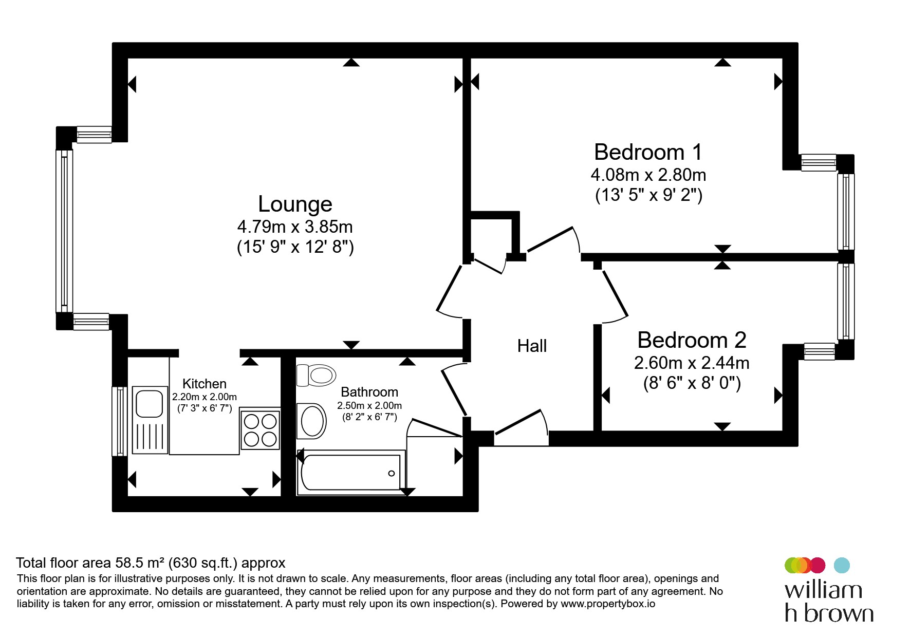 86, River Meads, Ware floorplan