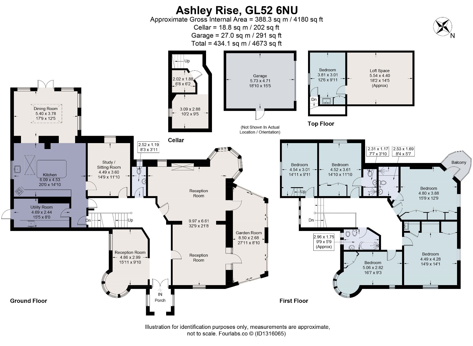 Ashley Rise,, Ashley Road, Cheltenham floorplan