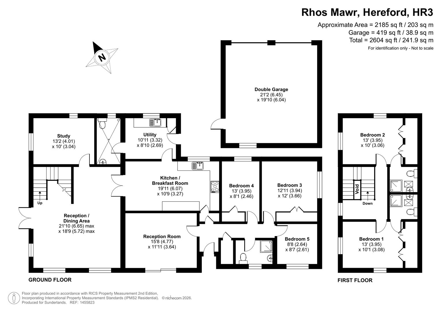 Rhos-Mawr, Glasbury, Hereford floorplan
