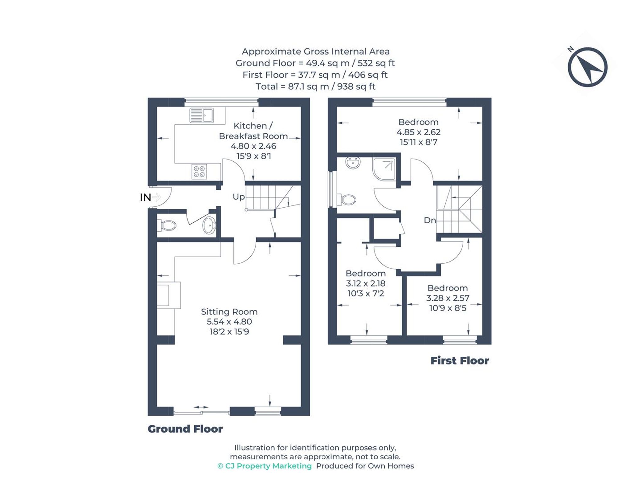 1 Wrights Orchard Brook Field, Stevenage floorplan