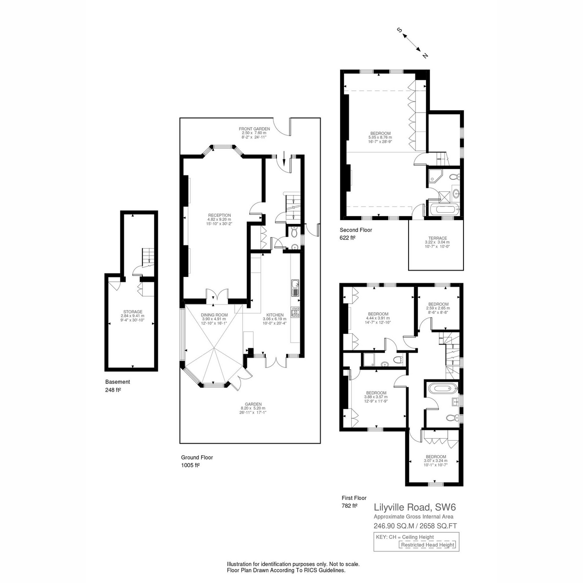 43, Lilyville Road, London floorplan