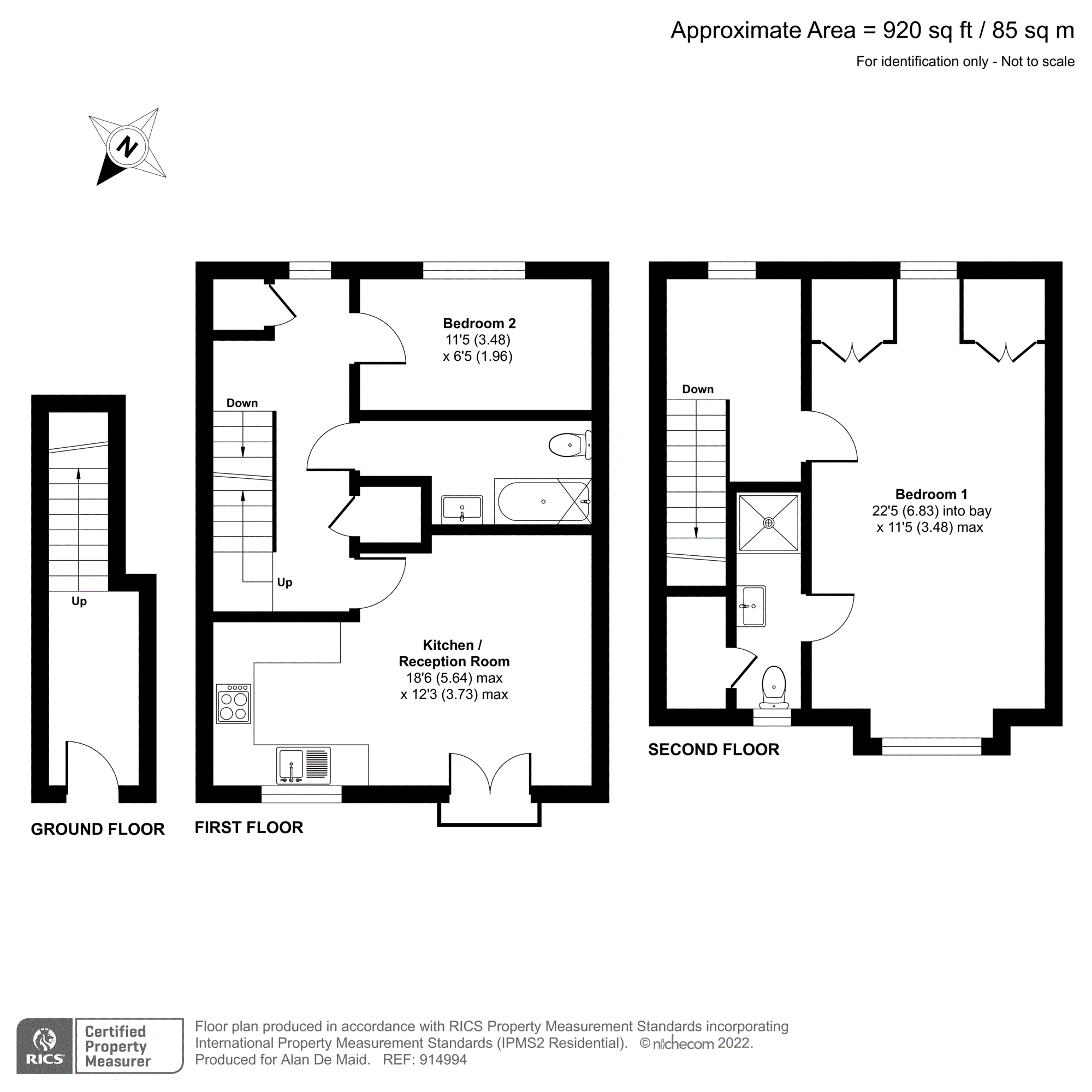 Chestnut Grove, London SE20, 2 bedroom for sale 62809098