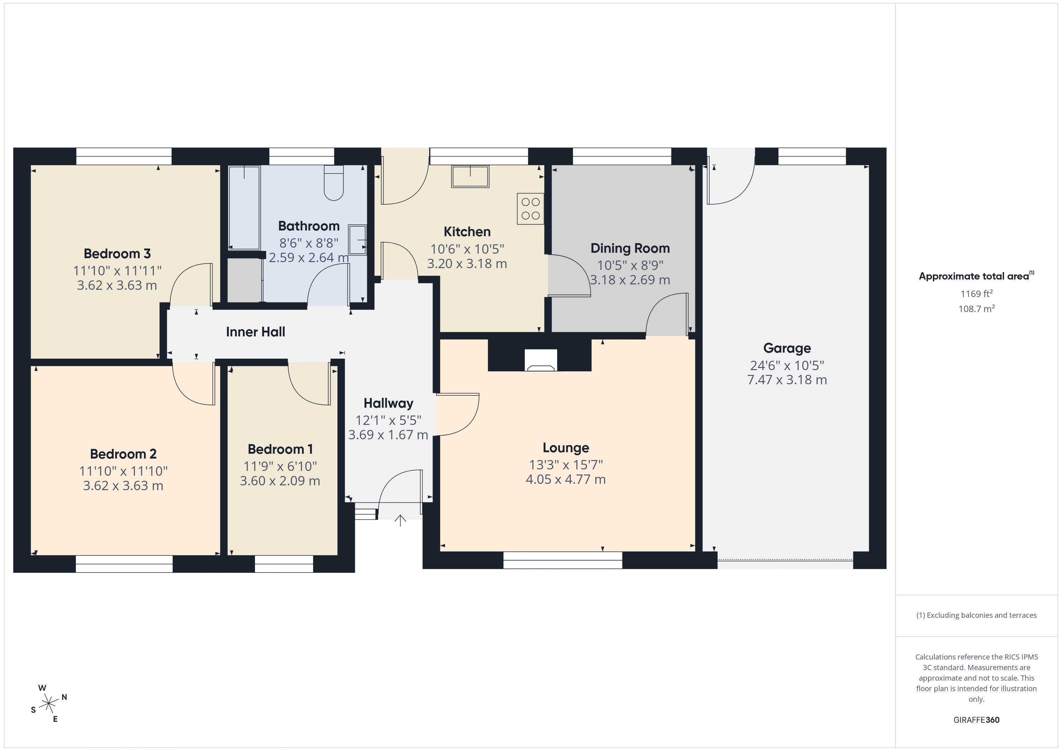 Aranwen, Pentre Morgan, Carmarthen floorplan