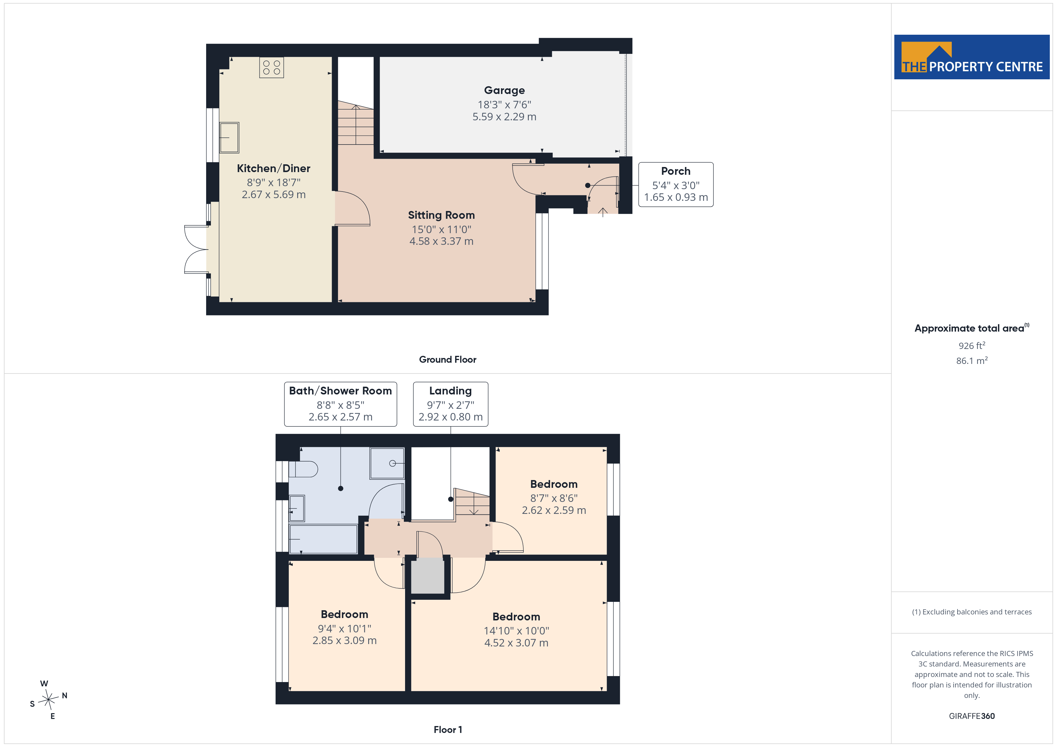 23, Kempton Grove, Gloucestershire floorplan