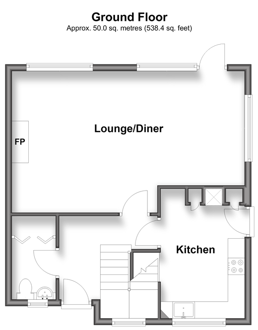 North Road, Hythe floorplan