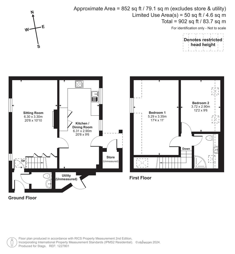 18, Fishers Mead, Dulverton floorplan