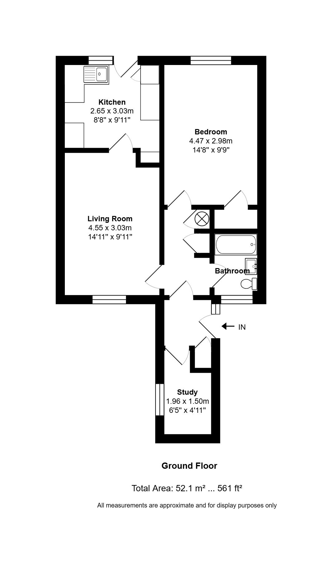 3, Anthony Close, Malmesbury floorplan