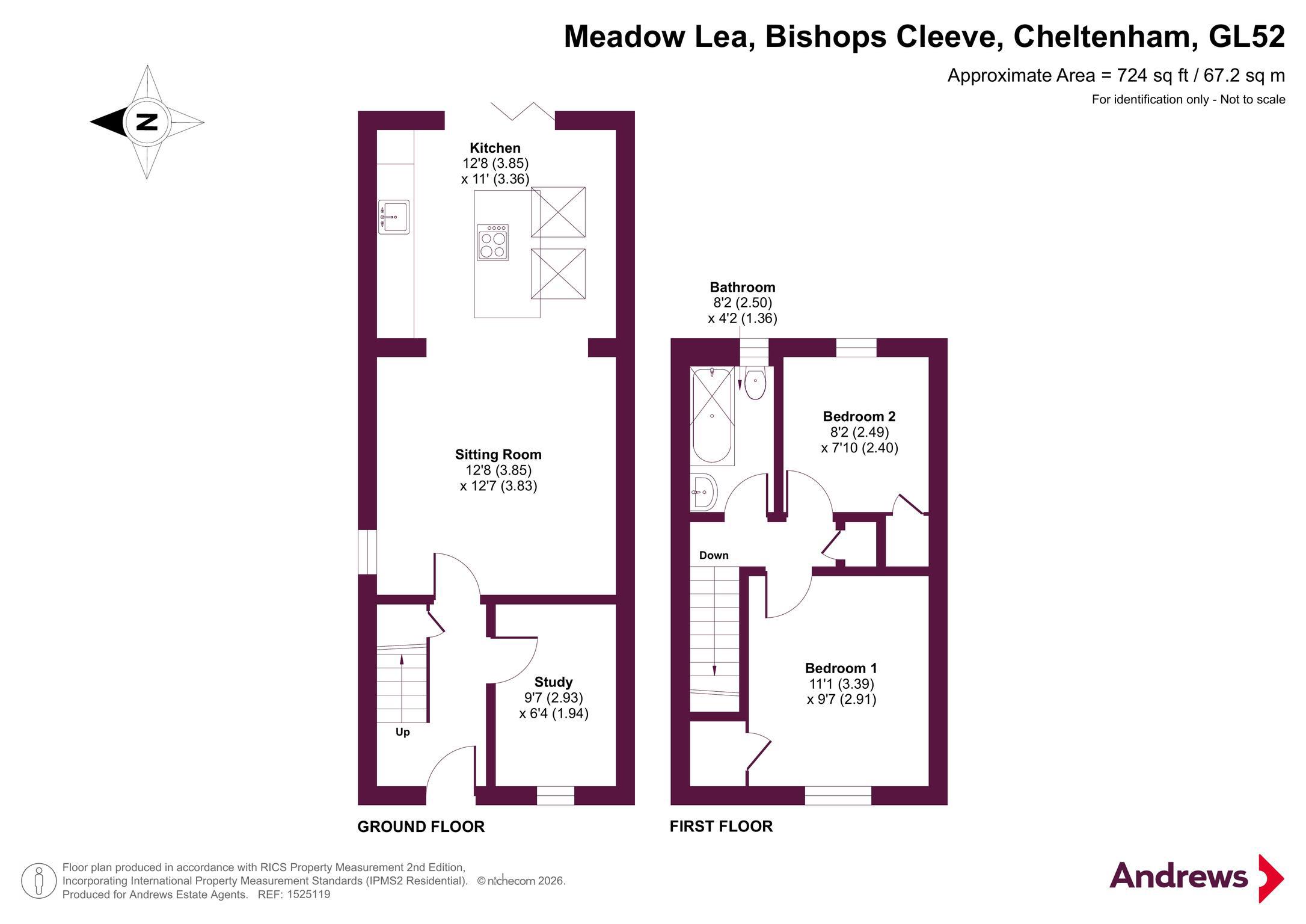6, Meadow Lea, Cheltenham floorplan
