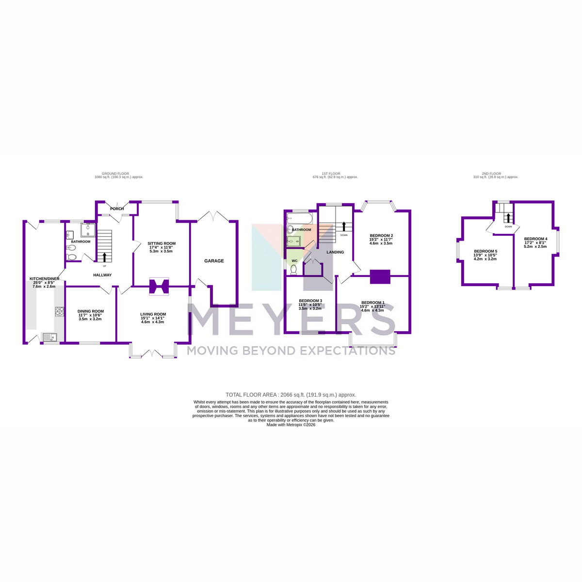 19, Soberton Road, Bournemouth floorplan