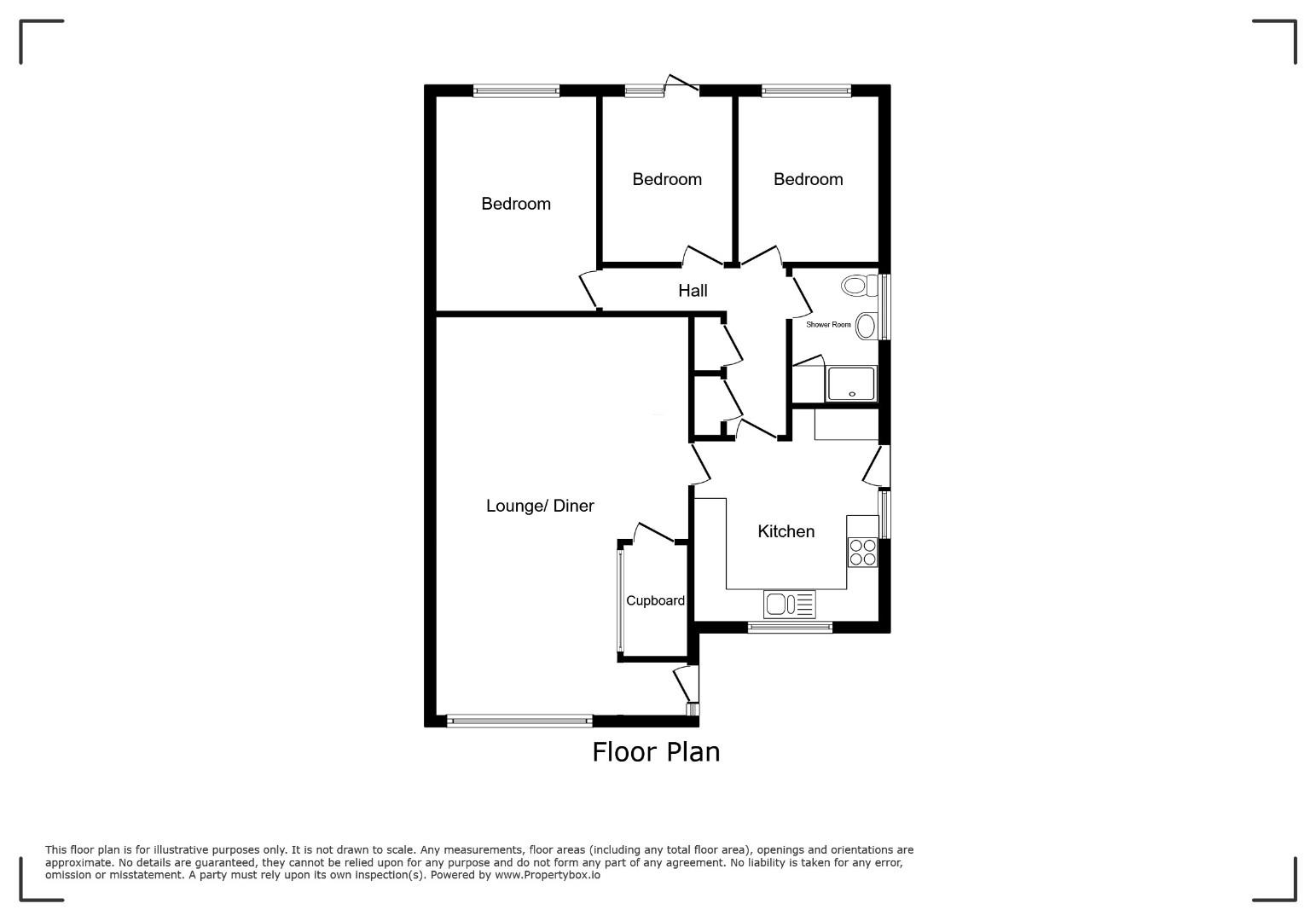 7, Broom Road Close, Brandon floorplan