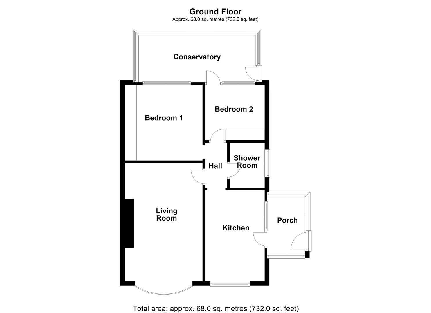 25, Eastbourne Avenue, Pontefract floorplan