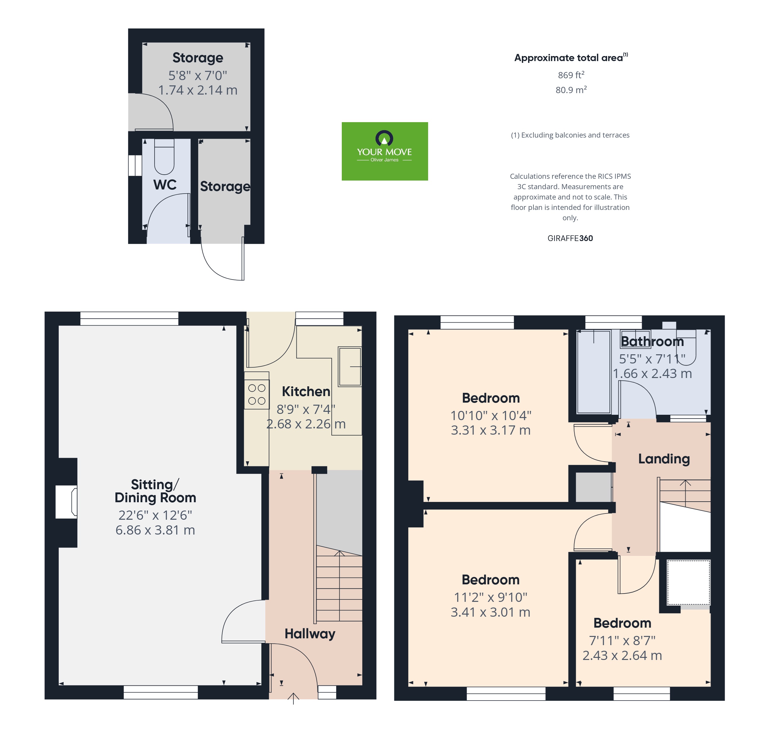 27, Gipsy Lane, Beccles floorplan