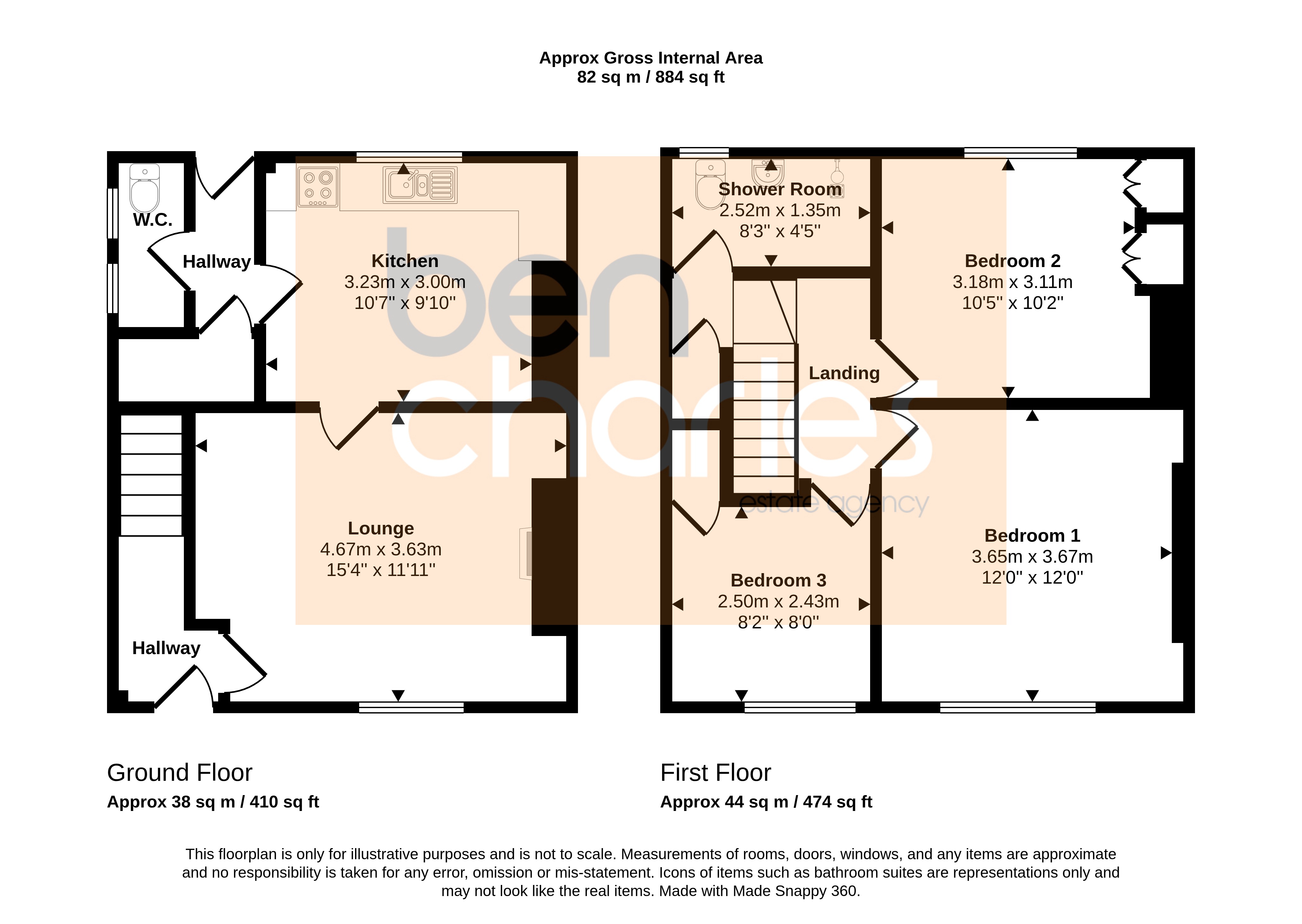 3, North View, Durham floorplan