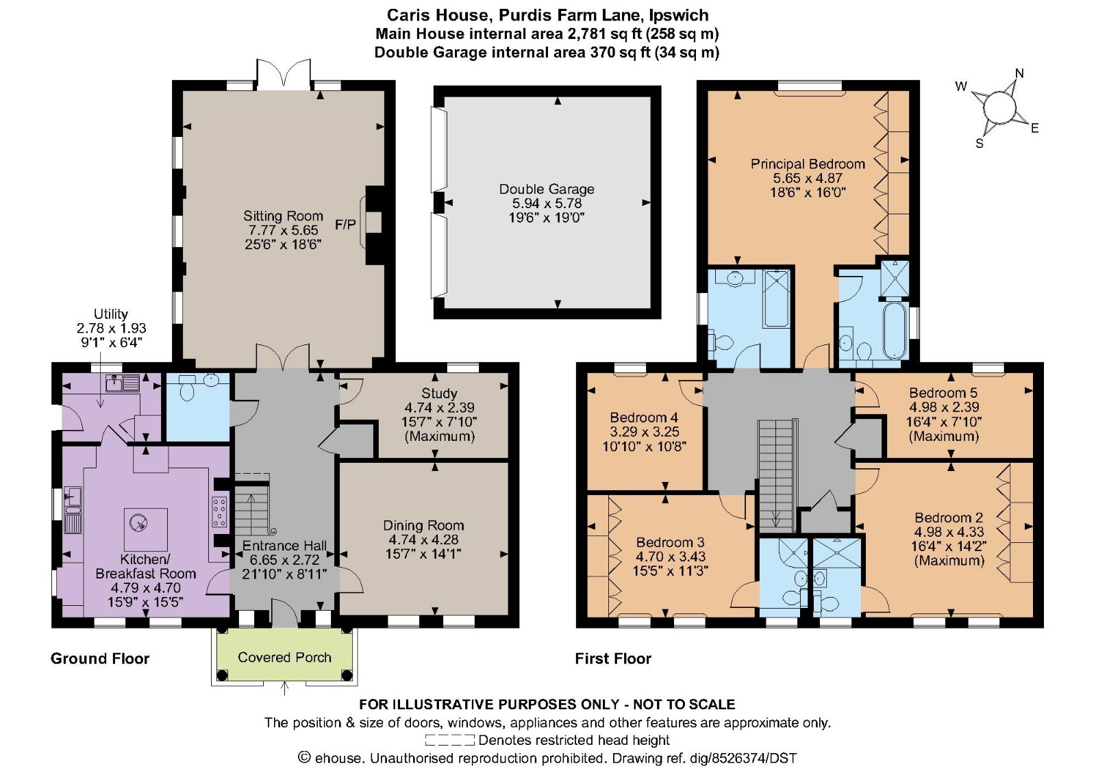 Caris House,, Purdis Farm Lane, Suffolk floorplan